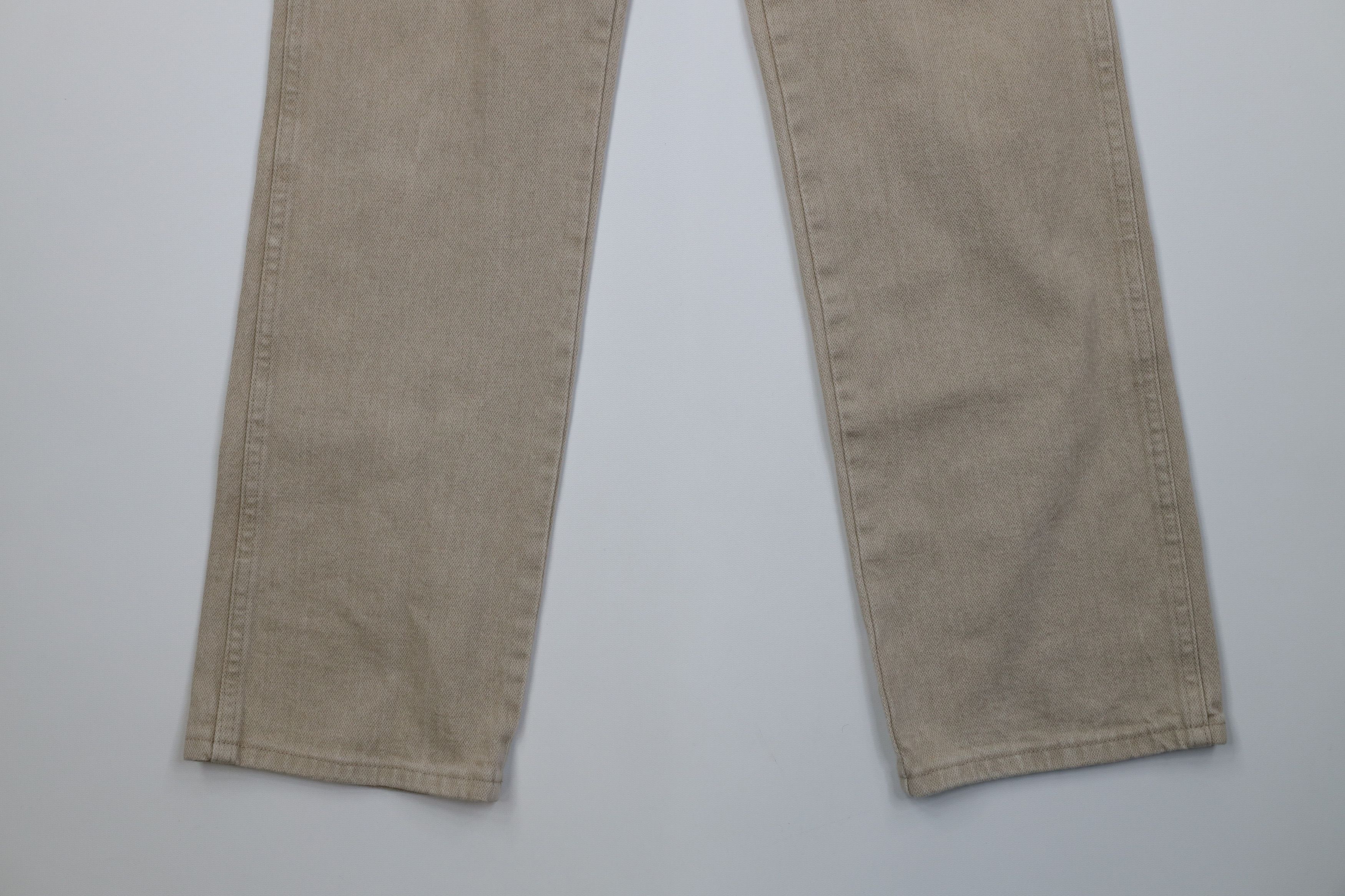 Wrangler Vintage 90s Wrangler Straight Leg Denim Jeans Beige Cotton Size US 32 / EU 48 - 4 Thumbnail