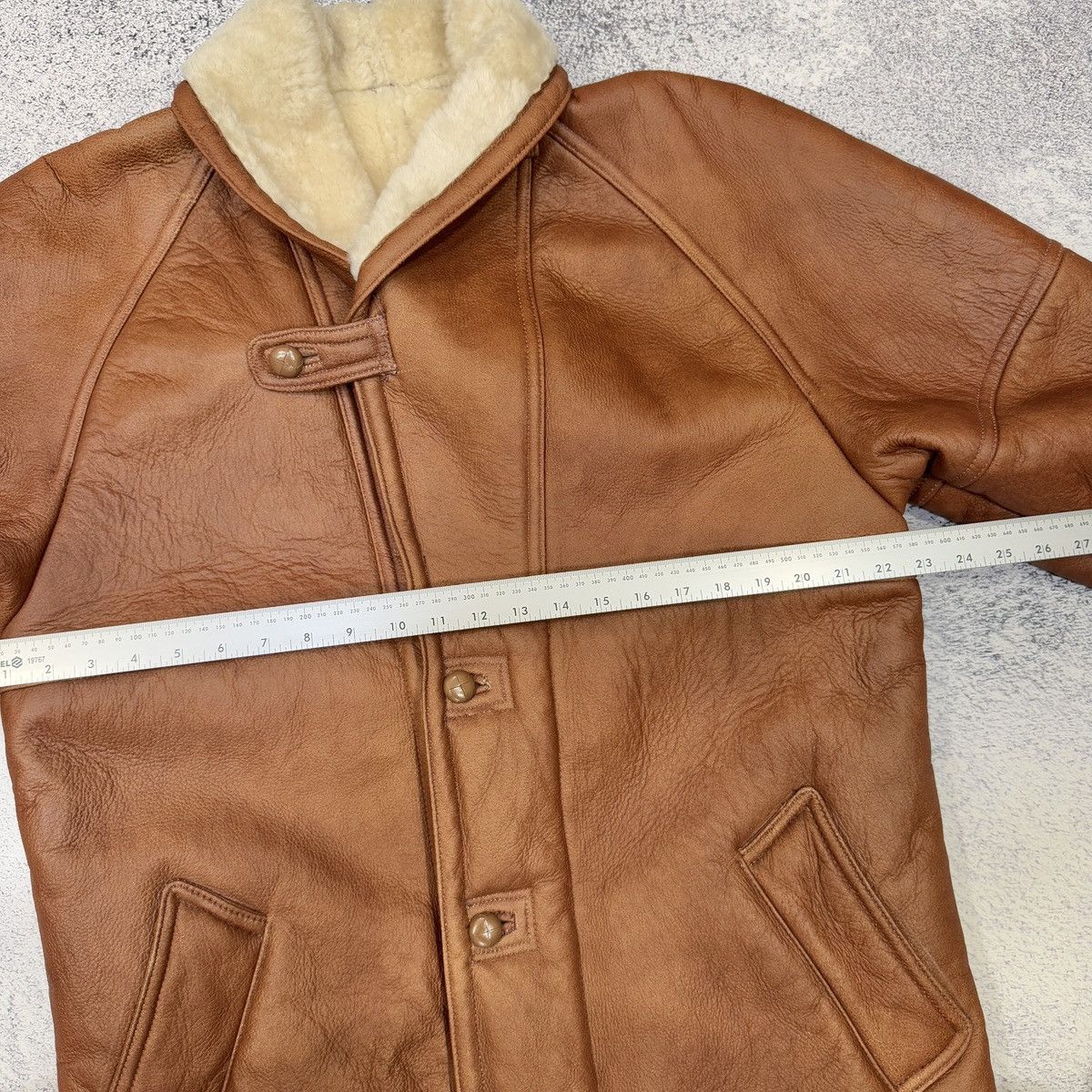 Francesco Smalto Vtg SMALTO Linea 77 Shearling Coat Italian Leather Sheepskin Size US S / EU 44-46 / 1 - 19 Thumbnail
