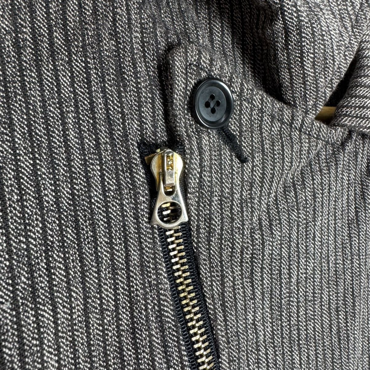 Nepenthes ❄️NEPENTHES HERRINGBONE DENIM BIKER JACKET Size US M / EU 48-50 / 2 - 11 Thumbnail