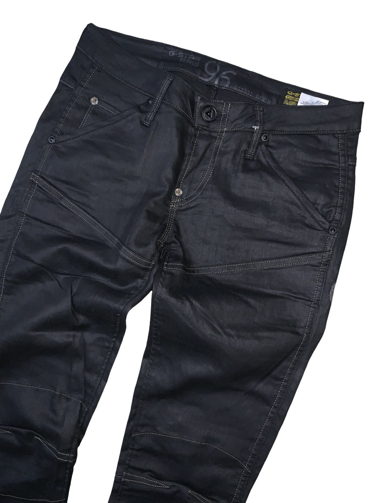G-Star G star Raw Waxed Buckle Back Denim Size 30" / US 8 / IT 44 - 7 Thumbnail