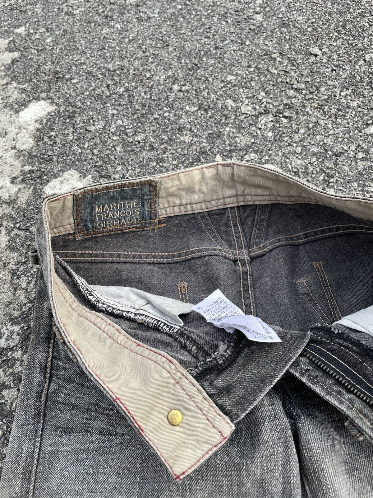 Marithe + Francois Girbaud Vintage MFG punk Style Denim Size US 28 / EU 44 - 5 Thumbnail