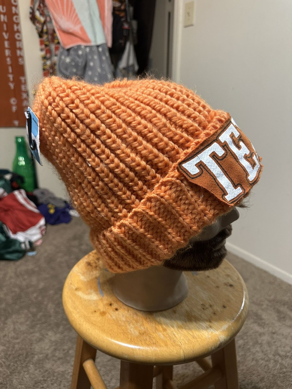 NCAA Vintage NCAA Texas Longhorns University “big head” hat 90s Size ONE SIZE - 3 Thumbnail