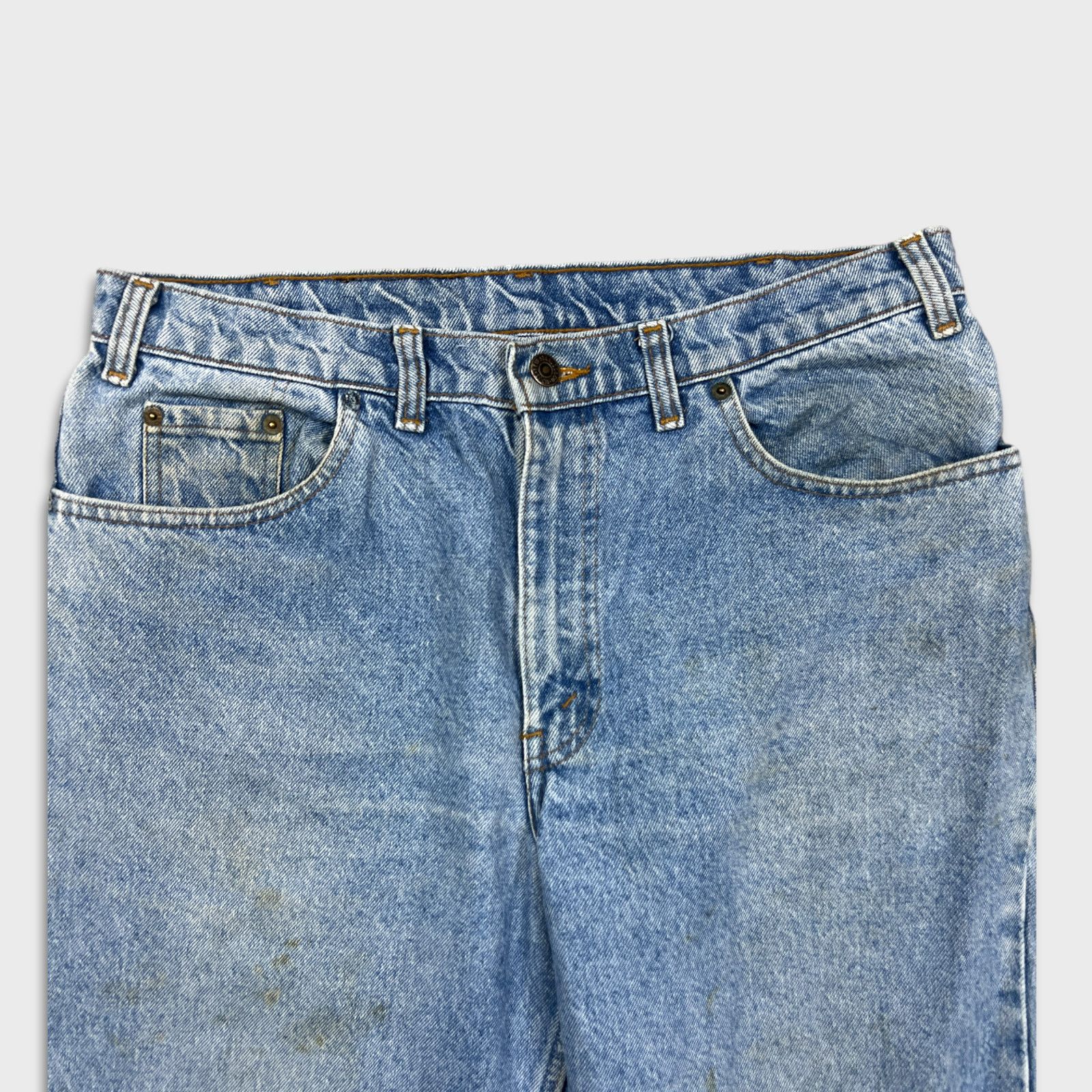 Levi's × Vintage Vintage Levi's 533 Jeans 34x31 Relaxed Fit 90s Denim Pants Size US 34 / EU 50 - 3 Thumbnail