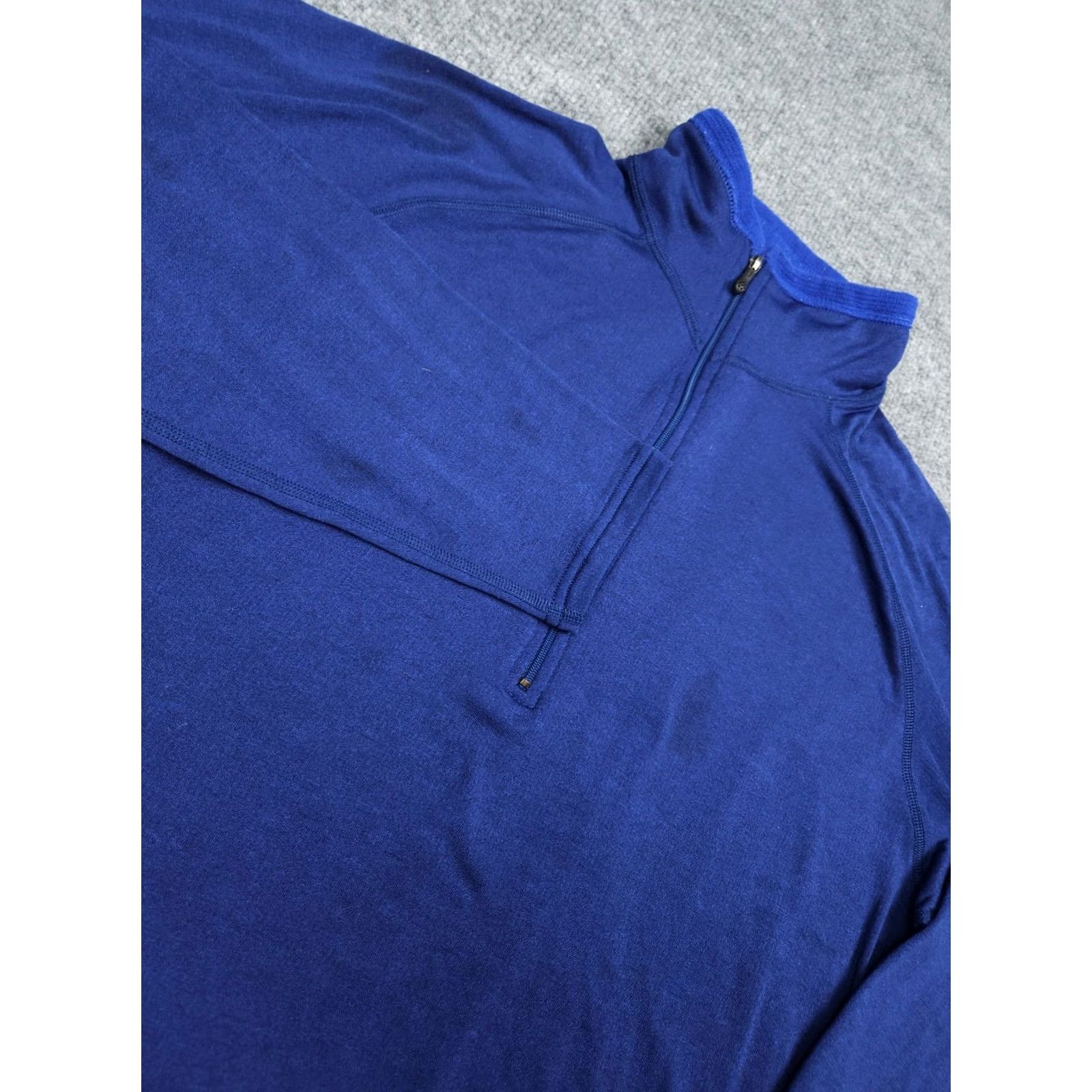 Patagonia Patagonia R1 Fleece Pullover Mens Medium Blue Quarter Zip Polartec Waffle USA Size US M / EU 48-50 / 2 - 4 Thumbnail