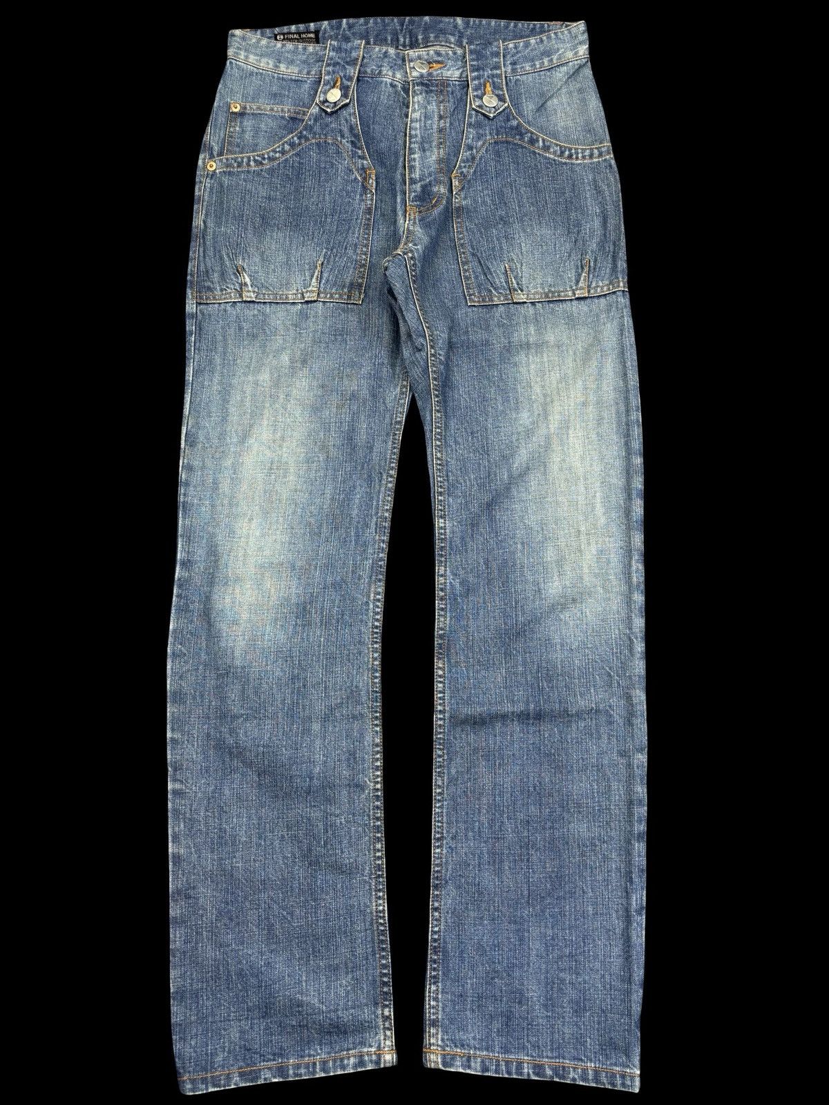 Final Home FINAL HOME Issey Miyake Outdoor Denim K42 Size US 30 / EU 46 - 1 Thumbnail