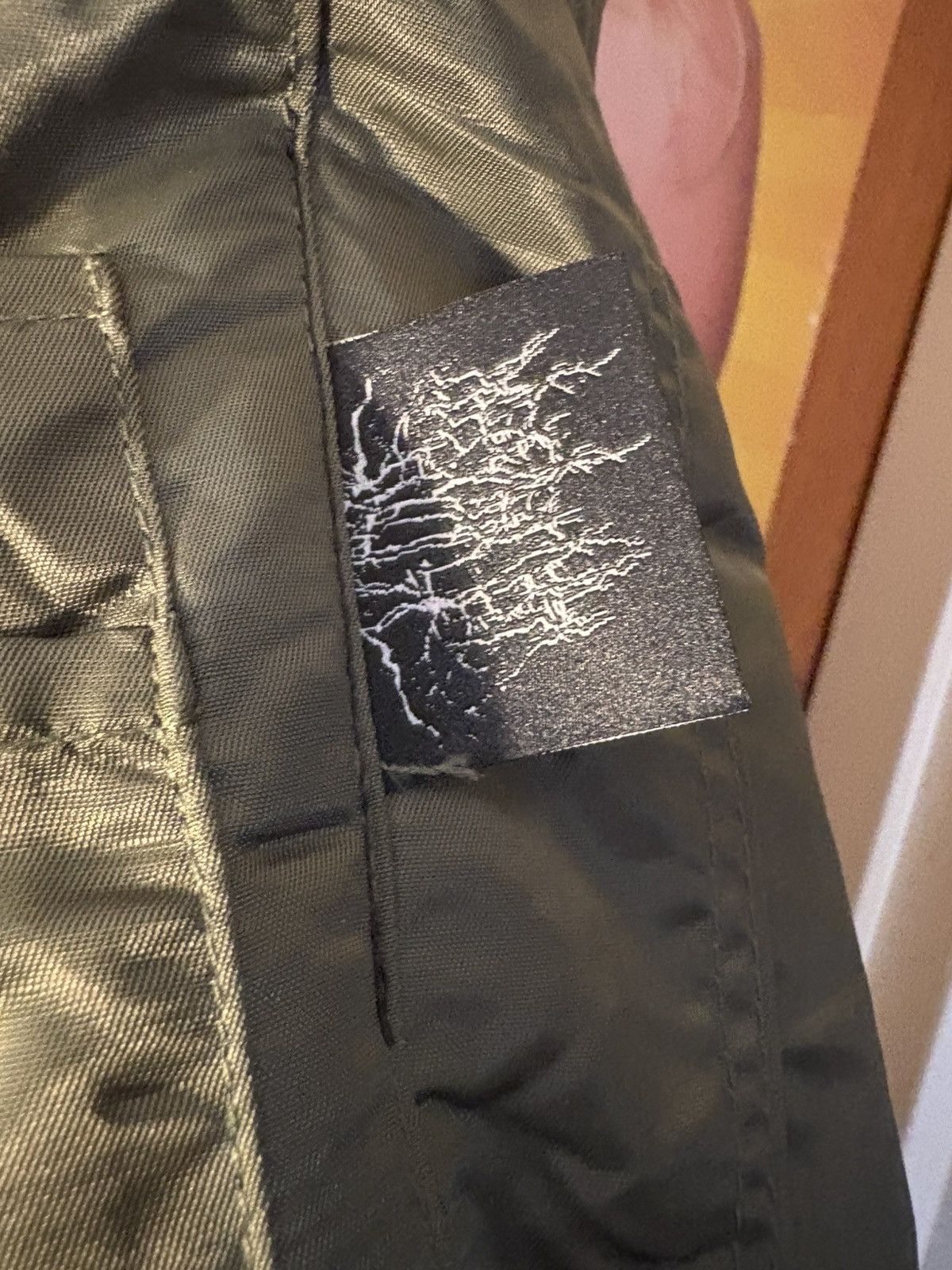 Destroy Lonely × Kim Krueger × Playboi Carti Kim Krueger Army Green Bomber Size US L / EU 52-54 / 3 - 3 Thumbnail