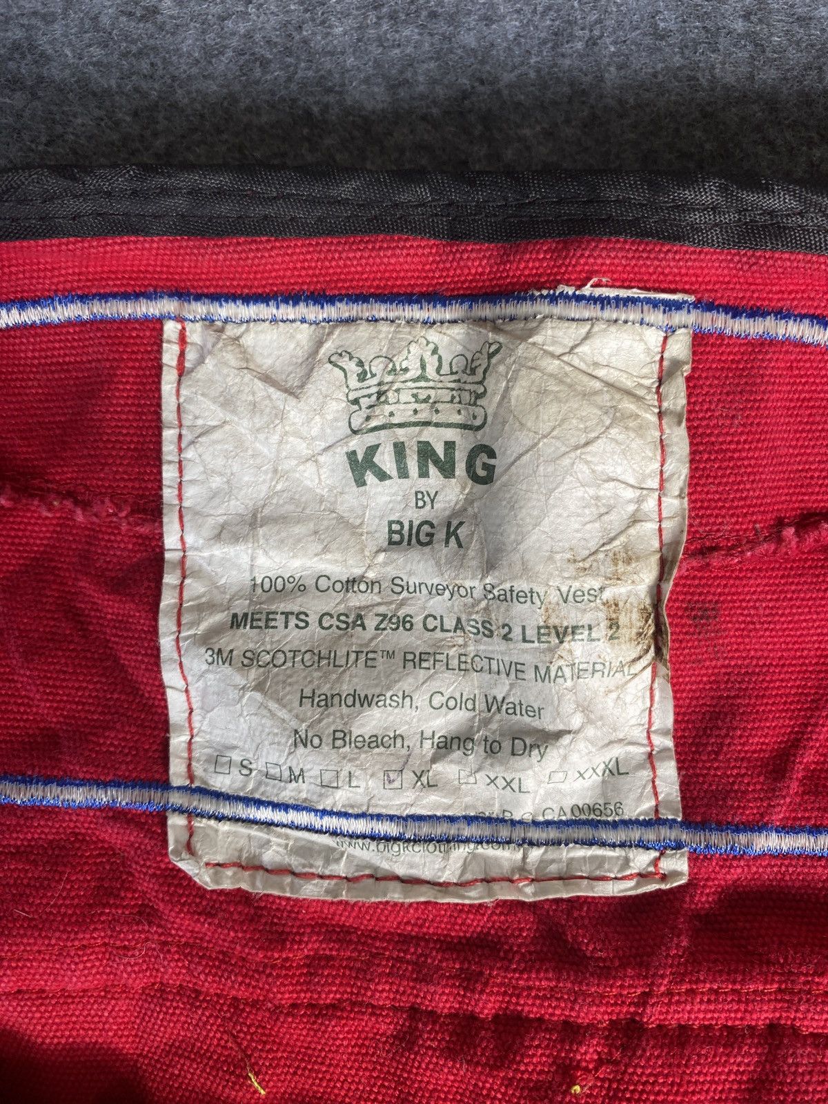Hysteric Glamour × Vintage Vintage king 3M scotclite reflective vest Size US XL / EU 56 / 4 - 12 Thumbnail