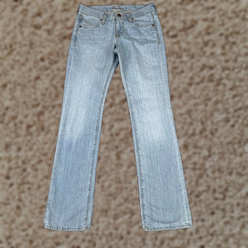 Old Navy Old Navy Jeans Women Skinny 5-Pocket Denim Blue 0 Low Rise Inseam 31 in Cotton Blend 27x31 90s Retro Designer Womens Jeans Size 25" / US 0 / IT 36 - 1 Thumbnail