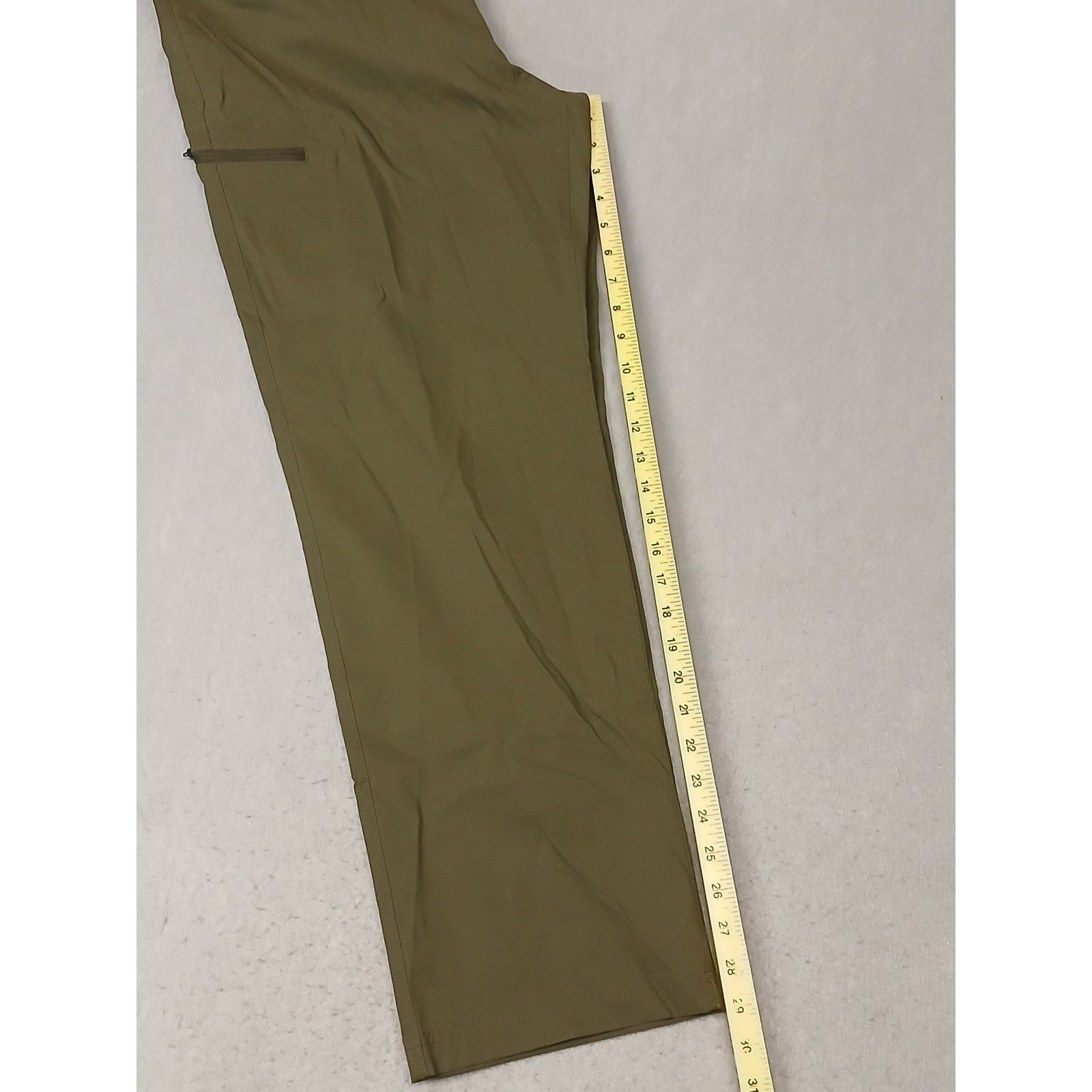 Orvis Orvis (36x30) Men's Olive Green Dri-Fit Straight Tech Pants Size US 36 / EU 52 - 4 Thumbnail