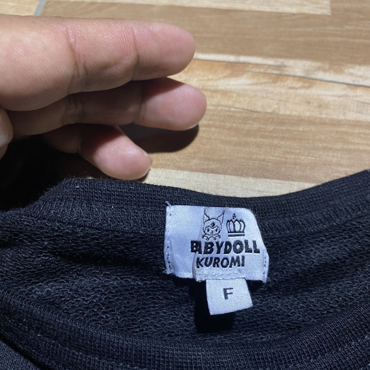 Japanese Brand Baby Doll X Kuromi Big Logo Sweatshirt Size M / US 6-8 / IT 42-44 - 5 Thumbnail