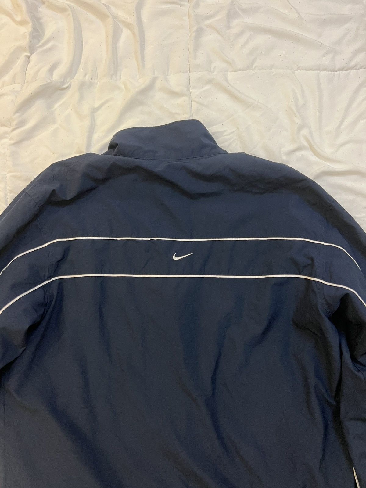 Nike × Vintage Y2K NIKE Track-Suit Navy Track Jacket Size US XL / EU 56 / 4 - 8 Thumbnail