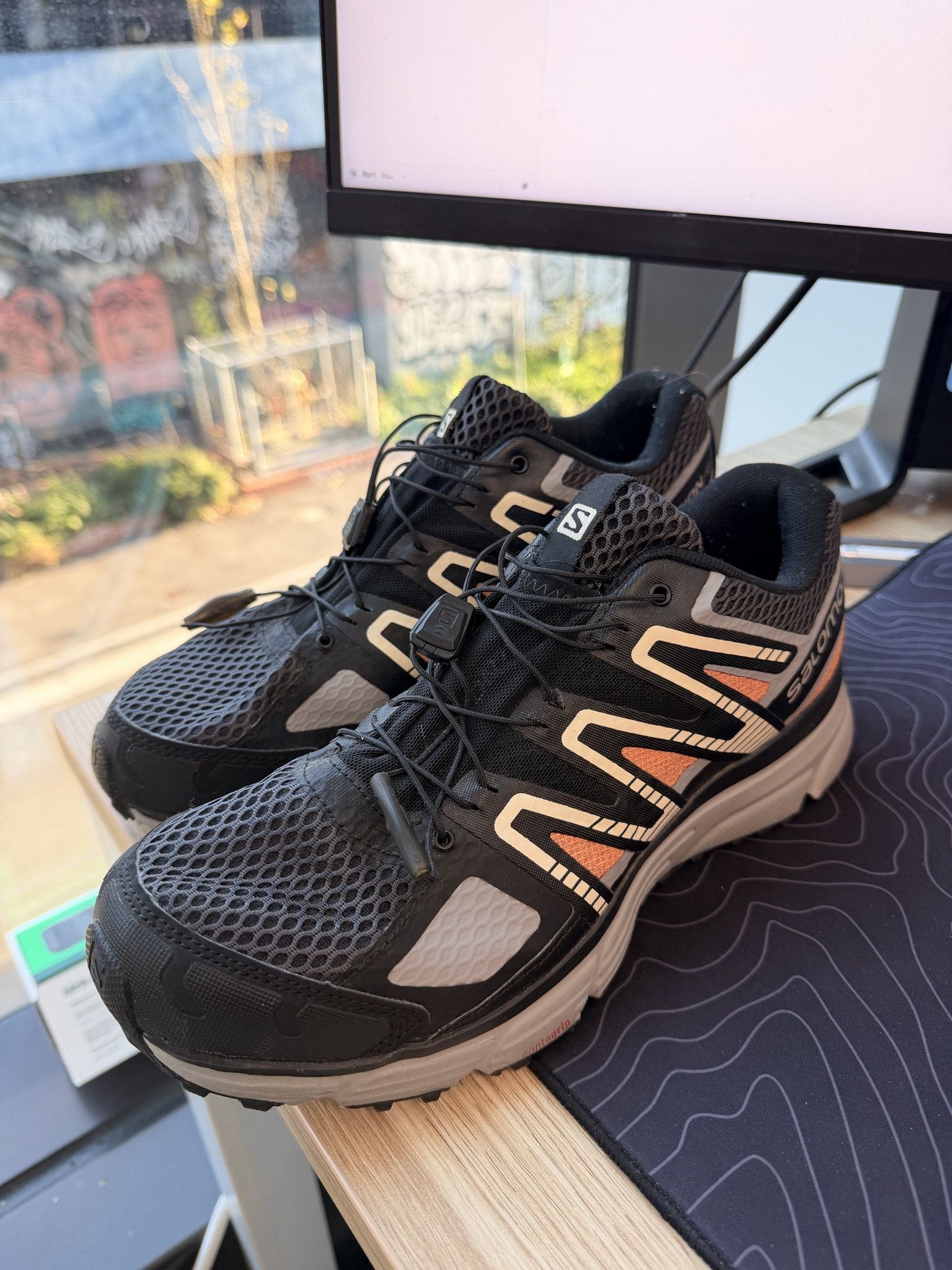 Salomon Salomon Black X Mission 4 Running Shoes (Size UK 8.5) Size US 10.5 / IT 40.5 - 1 Thumbnail