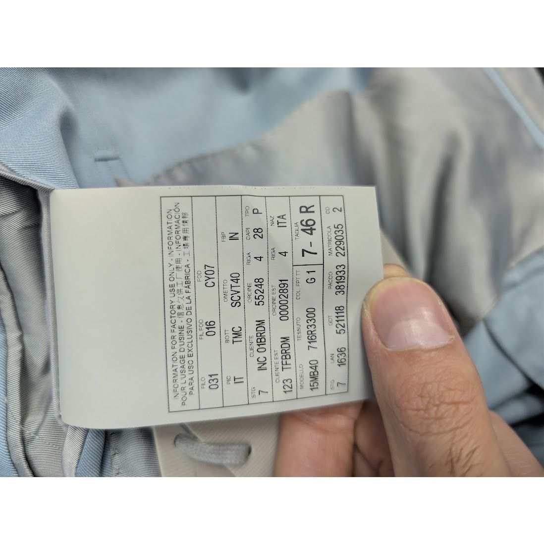 Tom Ford o1rshd1 Blazer Jacket in Light Blue Size US S / EU 44-46 / 1 - 19 Thumbnail