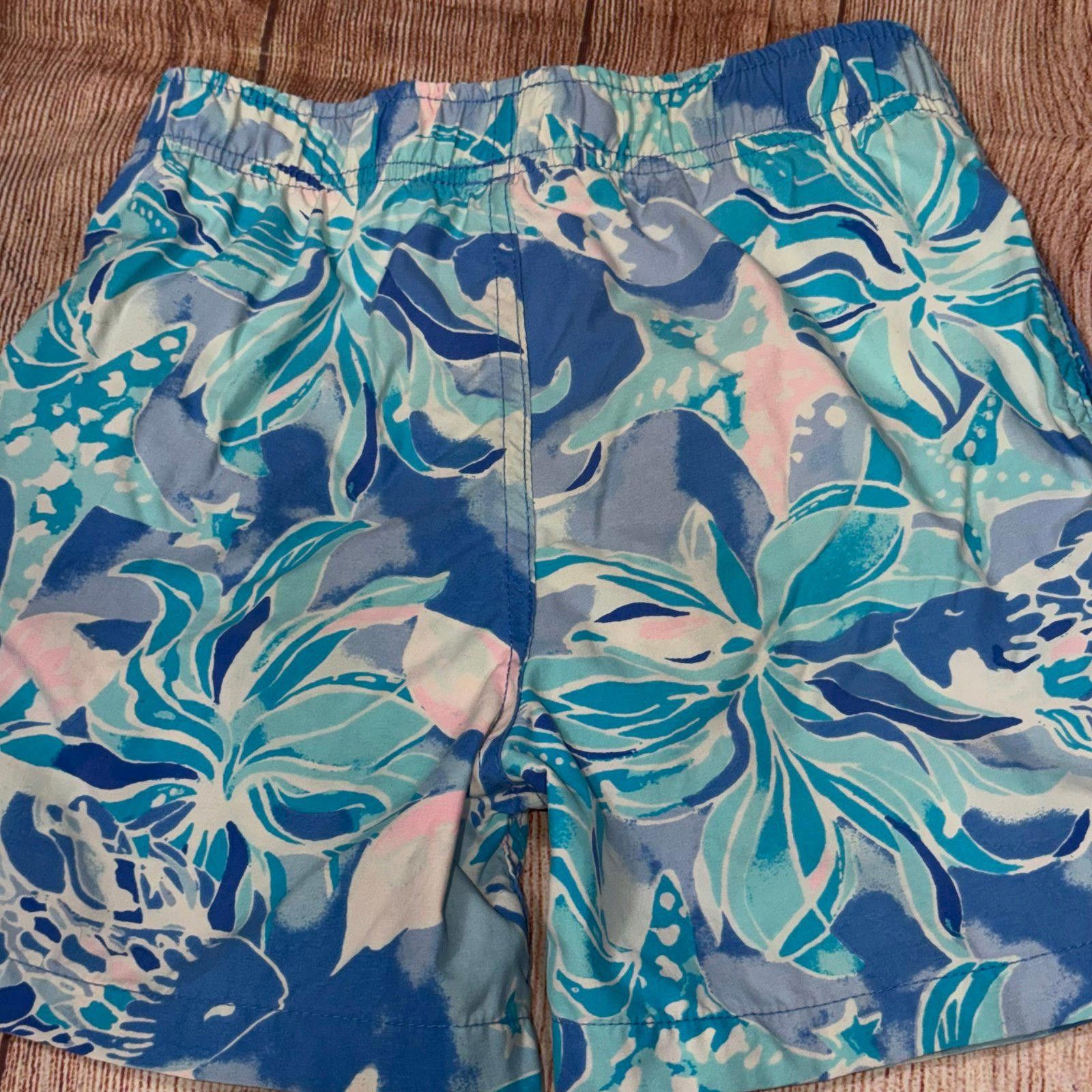 Other Lilly Pulitzer Boys Capri Trunk Medium Swim Shorts Size US 26 / EU 42 - 5 Thumbnail