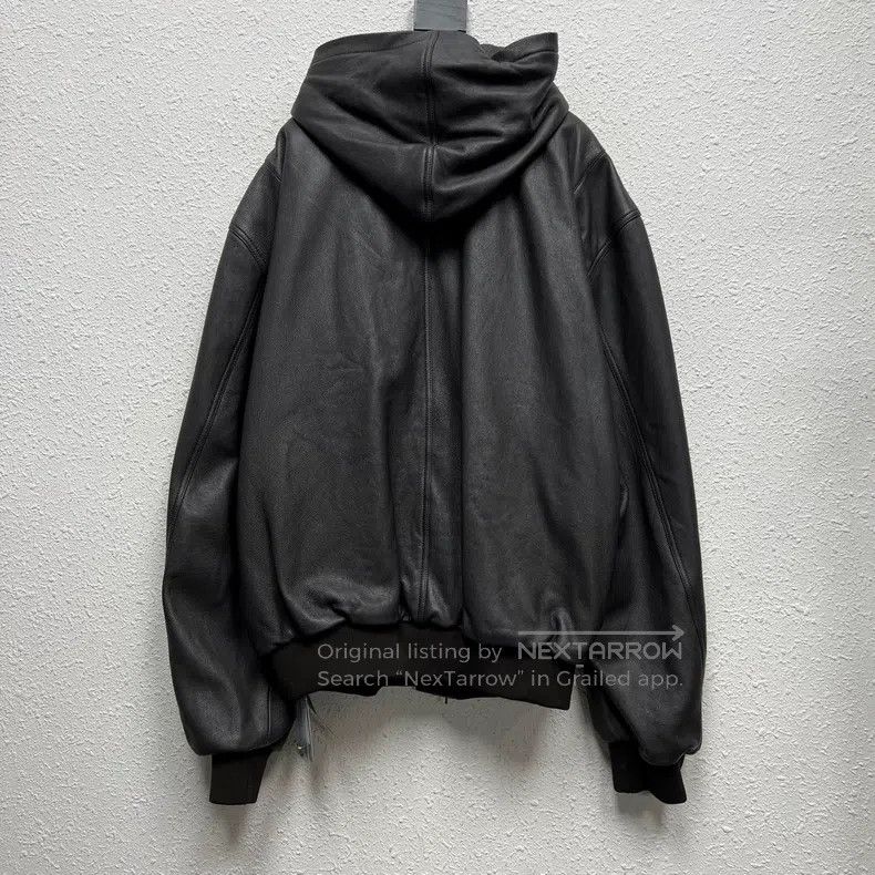 Balenciaga Balenciaga Boomerang hooded leather jacket Size US M / EU 48-50 / 2 - 2 Thumbnail