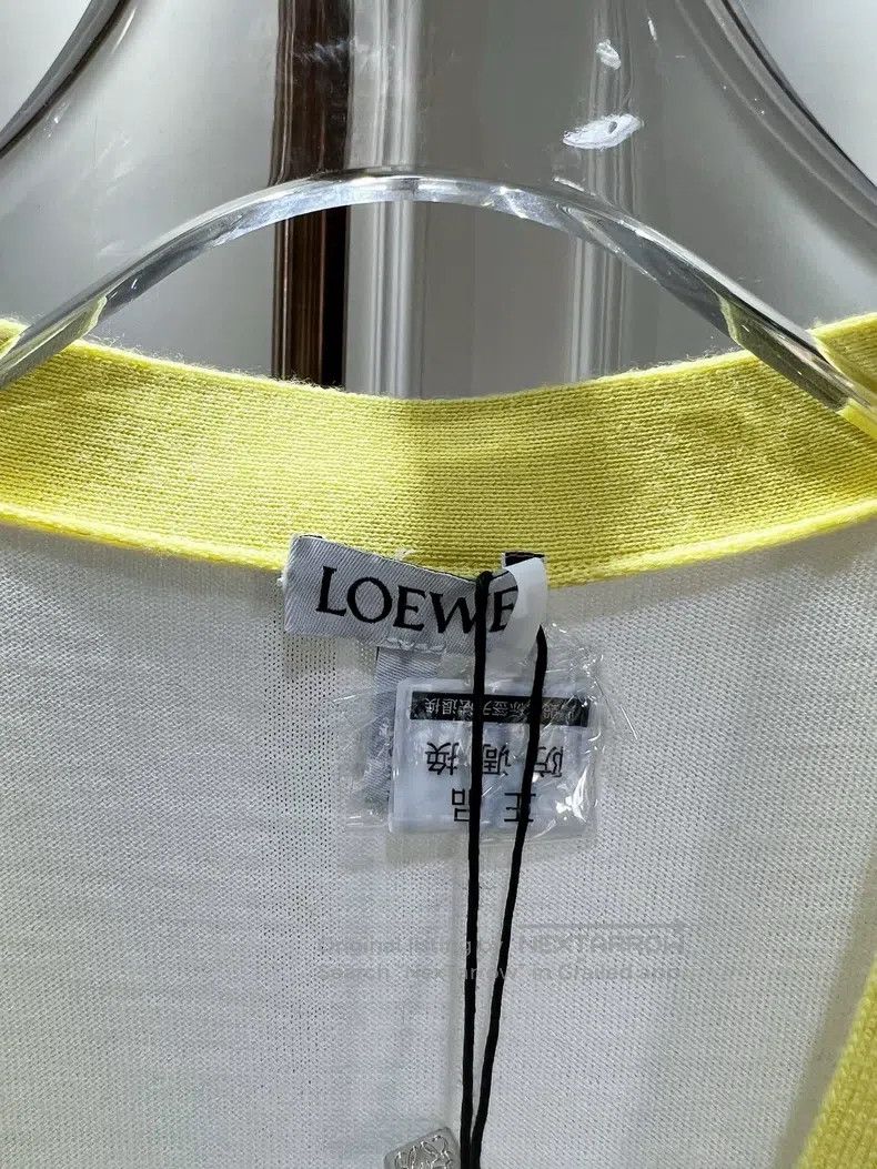Loewe Loewe White embroidered thin cardigan Size XS / US 0-2 / IT 36-38 - 3 Thumbnail