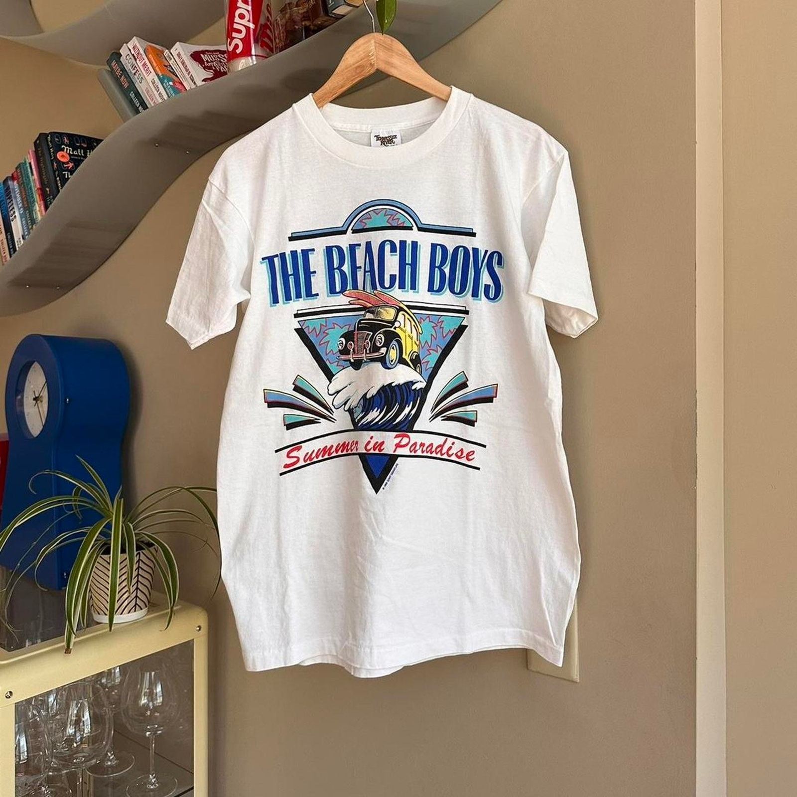Band Tees × Vintage Vintage 1995 Beach Boys Band Shirt Size US M / EU 48-50 / 2 - 1 Thumbnail