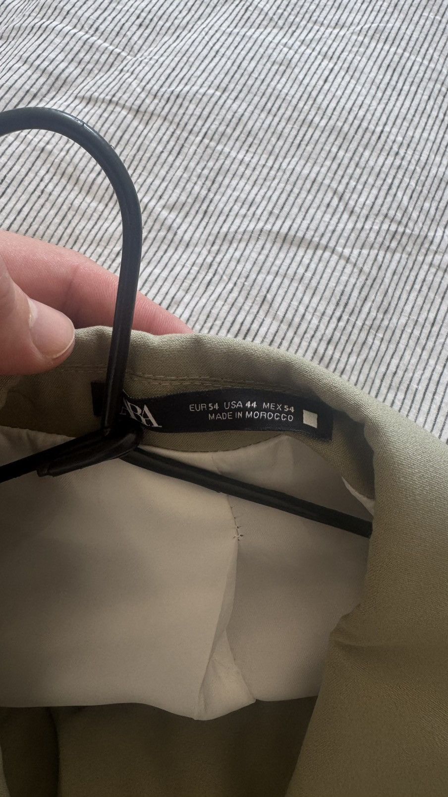 Zara Green Suit Size 44R - 5 Thumbnail
