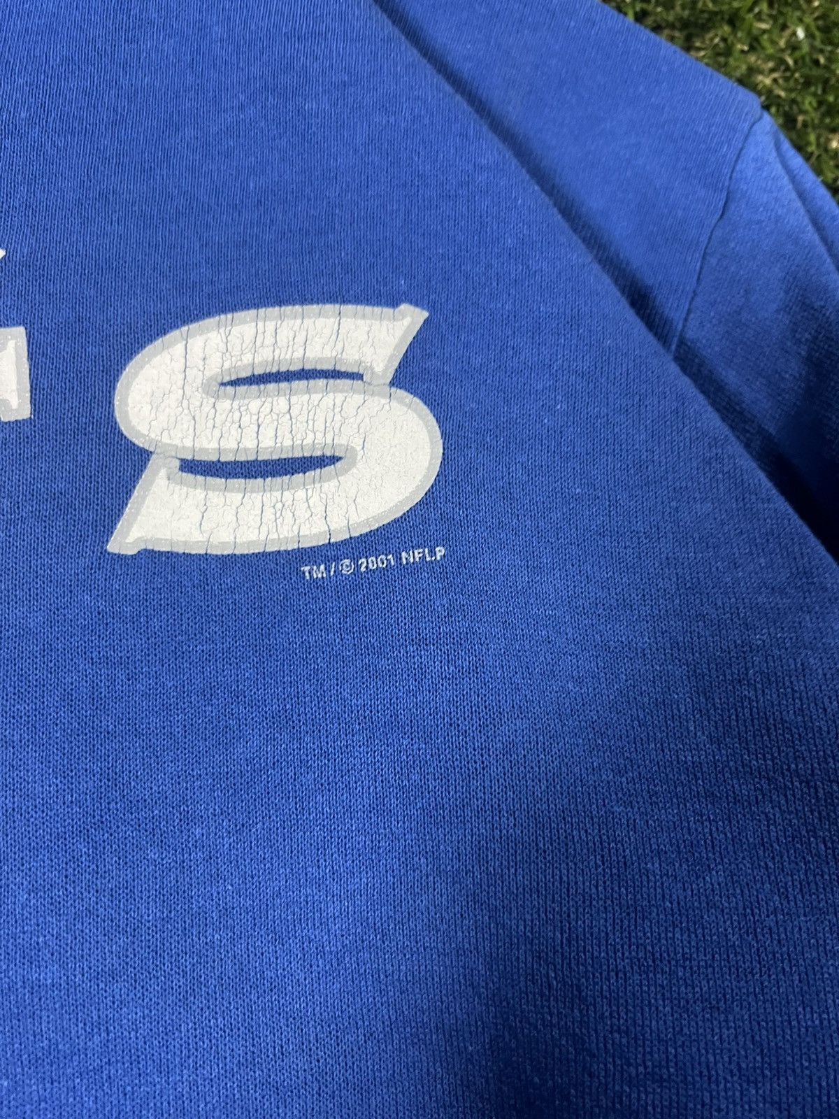 NFL Vintage 90s Boxy Indianapolis Colts Faded Sweatshirt Hoodie Size US L / EU 52-54 / 3 - 3 Thumbnail