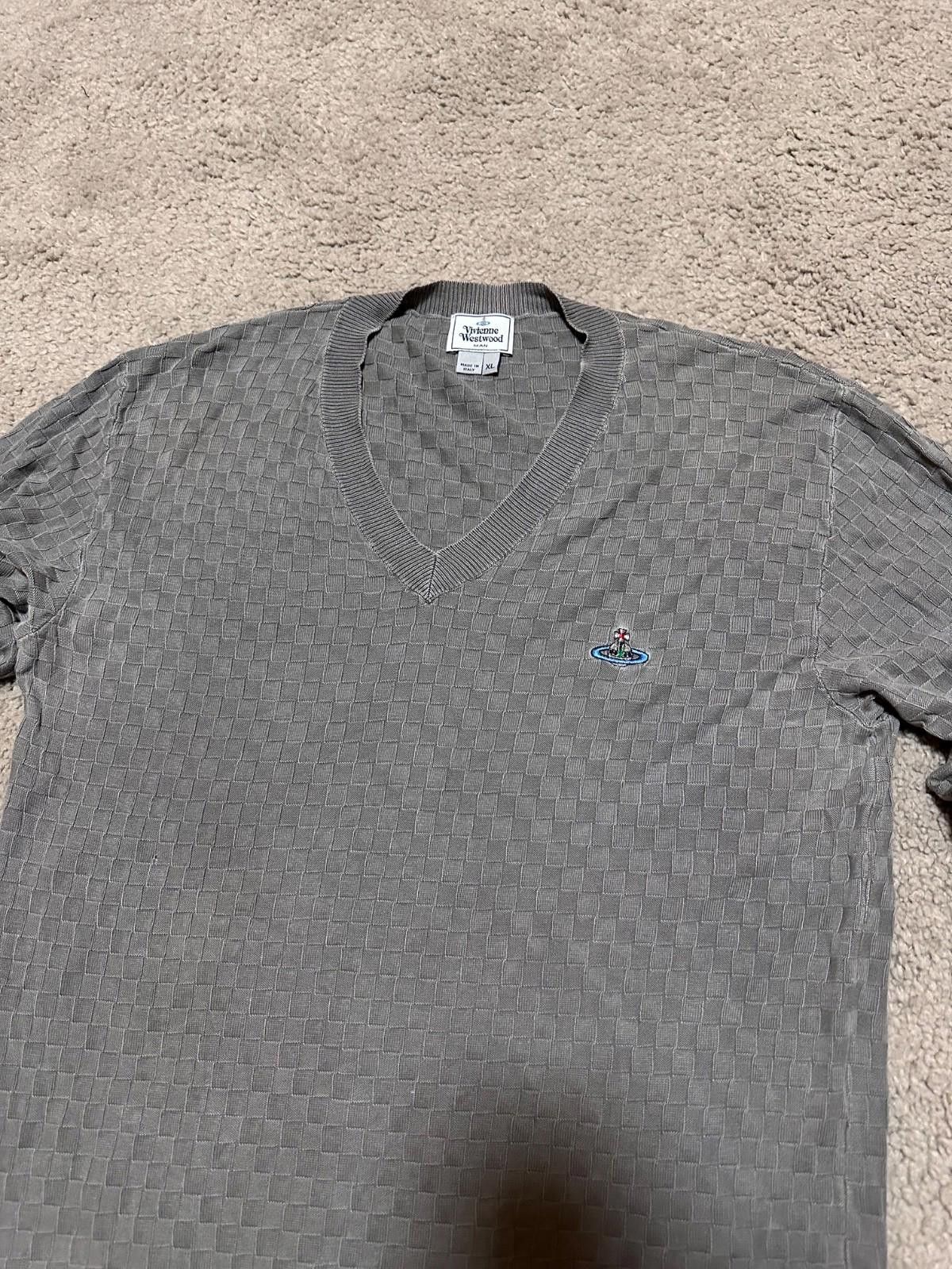 Vivienne Westwood Vivienne Westwood Gray Sweatshirt Sz XL Size US XL / EU 56 / 4 - 4 Thumbnail
