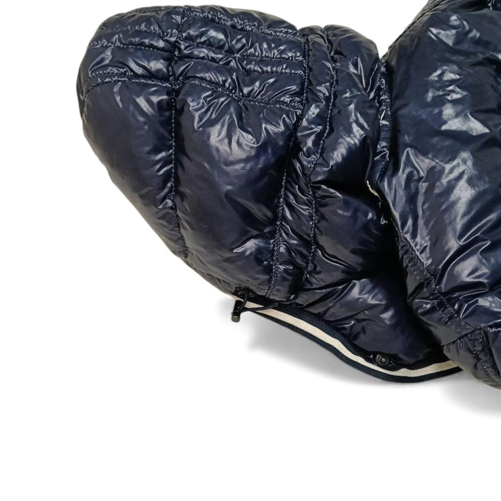 Moncler Moncler - XS Navy Blue Puffer Jacket with Hood Size XS / US 0-2 / IT 36-38 - 6 Thumbnail