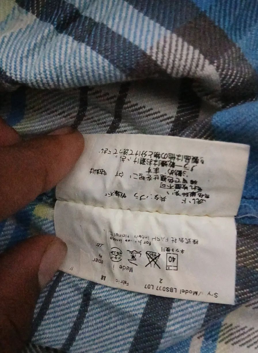 junhashimoto JUNHASHIMOTO Wrinkle Hook Flannel Shirt Size US M / EU 48-50 / 2 - 10 Thumbnail