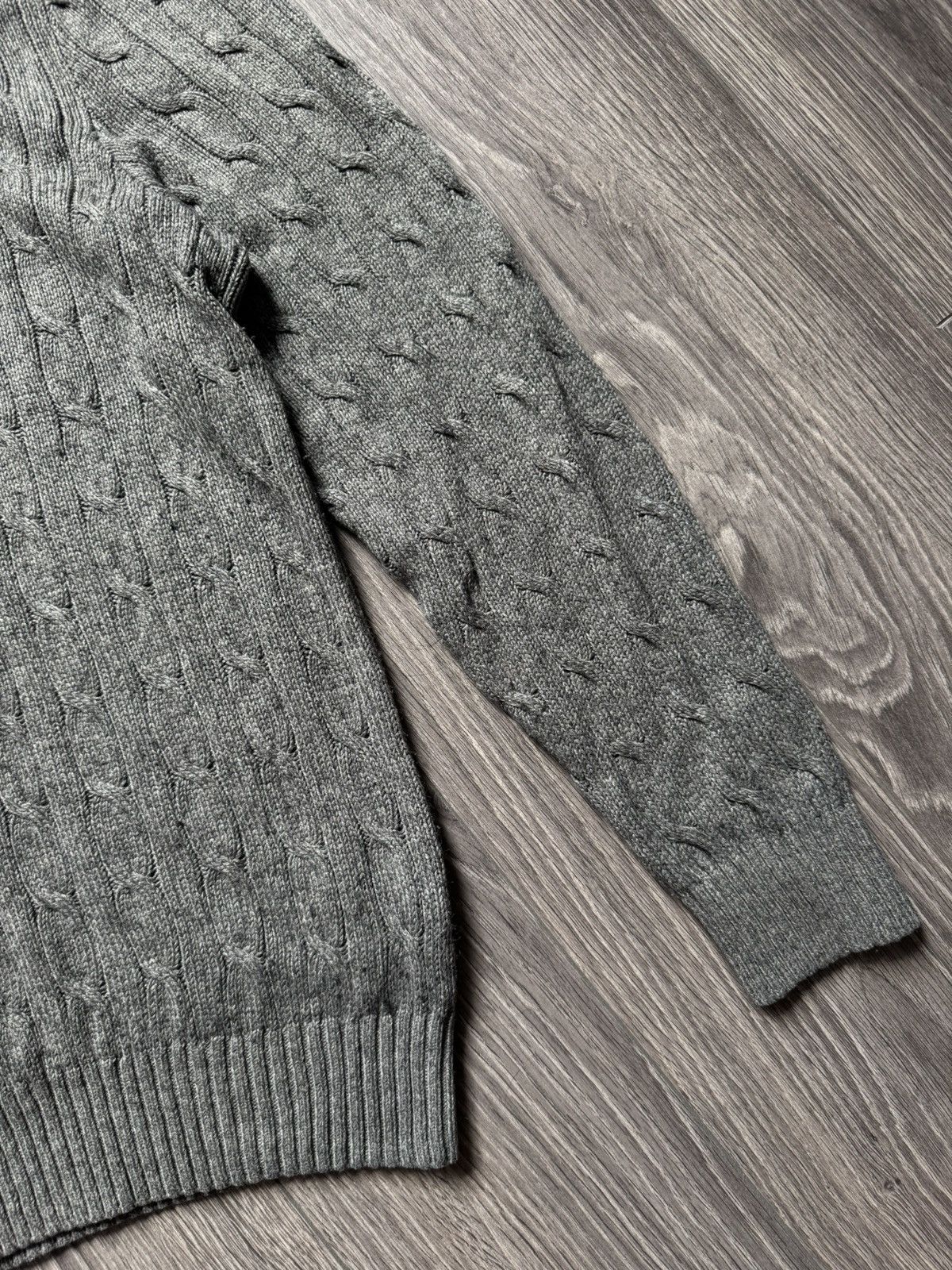 Polo Ralph Lauren Polo Ralph Lauren Gray silk knitted sweater L Size US L / EU 52-54 / 3 - 5 Thumbnail