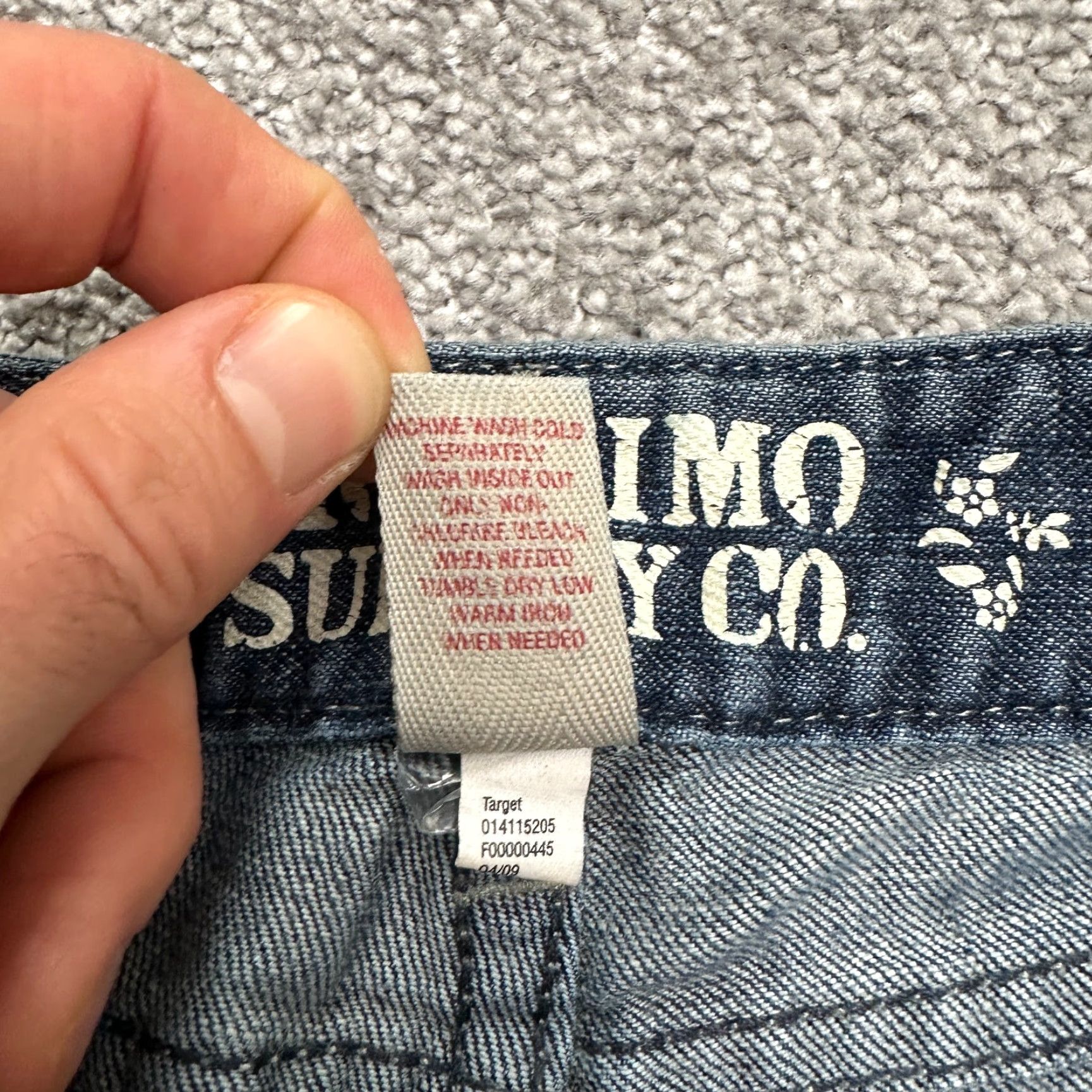 Mossimo Mossimo Skinny Denim Jeans Juniors 5 Low Rise Medium Wash Blue 28.5 Inseam Womens Size 27" / US 4 / IT 40 - 7 Thumbnail