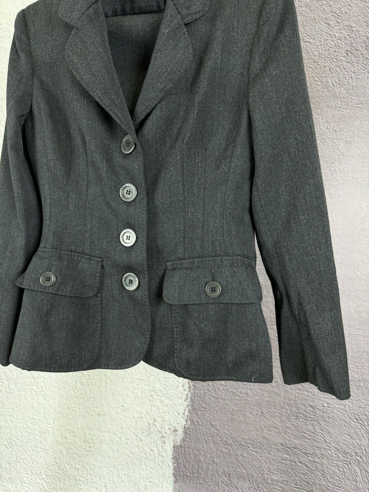Moschino Moschino Cheap and Chic gray wool skirt suit made in Italy Size M / US 6-8 / IT 42-44 - 6 Thumbnail