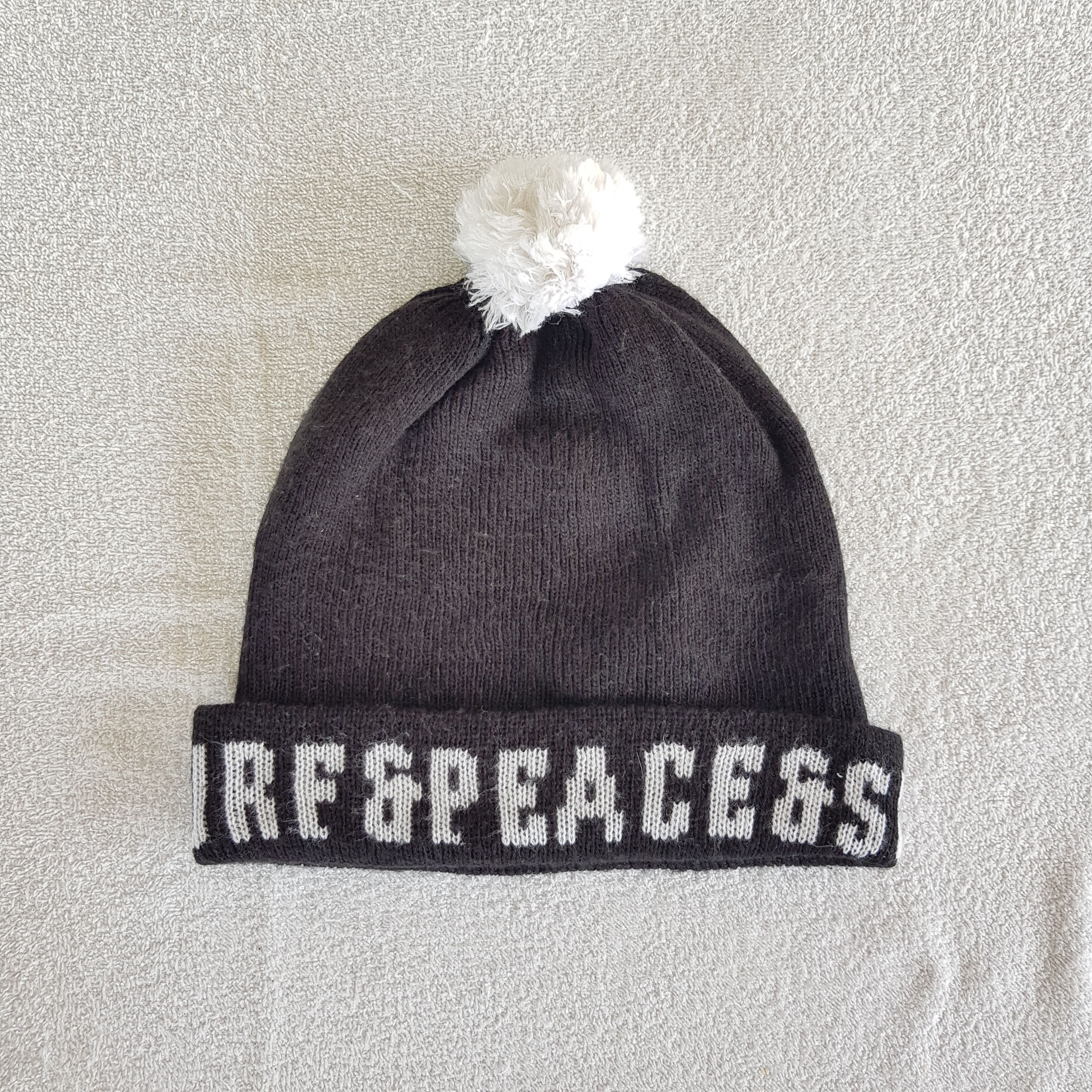 Other Vintage Surf & Peace Beanie Ribbed Knit Snow Cap Hats. Size ONE SIZE - 5 Thumbnail
