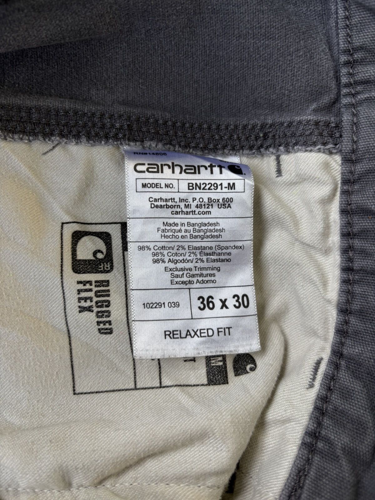 Carhartt carhartt cellpo size 36 relaxed fit Size US 36 / EU 52 - 8 Thumbnail