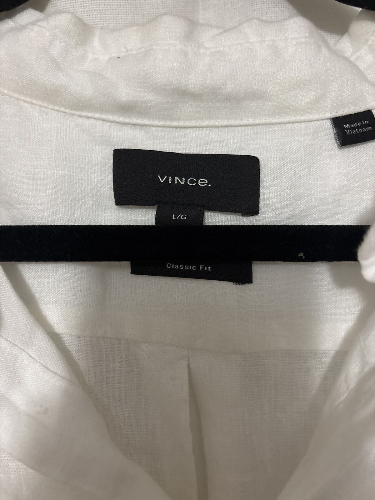 Vince Vince Linen button up Size US L / EU 52-54 / 3 - 3 Thumbnail