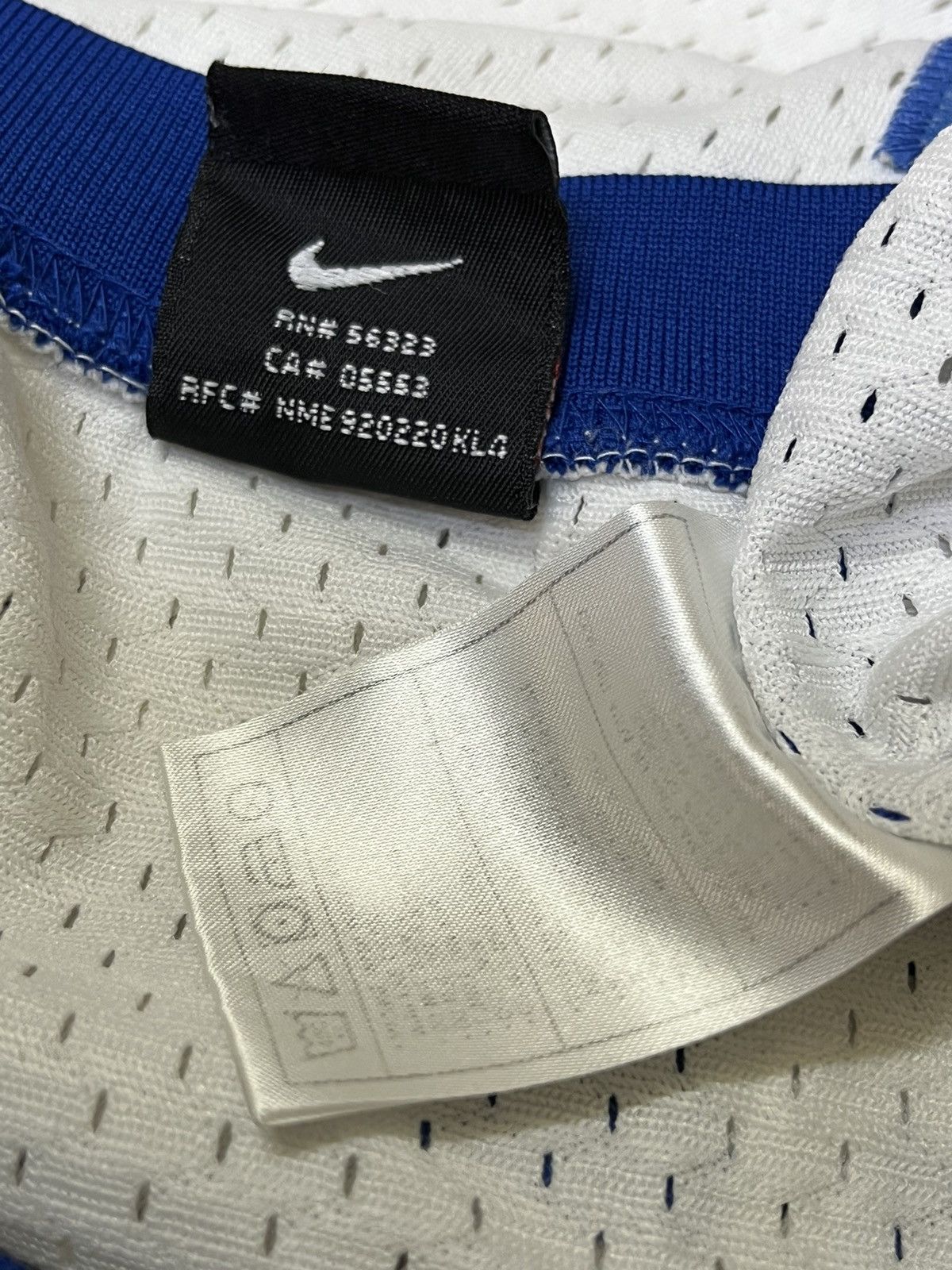 NBA × Nike × Supreme VINTAGE NIKE KANSAS CITY ROYALS “WEBBER #4” NBA 5XL JERSEY Size US XXL / EU 58 / 5 - 11 Thumbnail