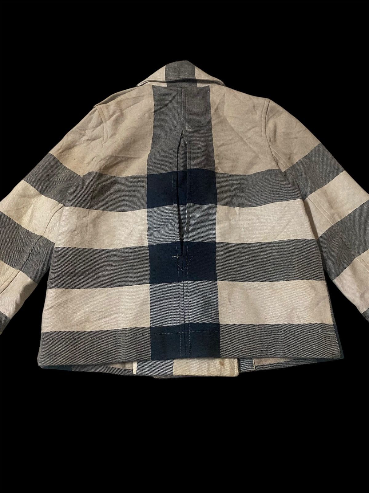 Burberry Burberry Kids Iconic Nova Check Plaid Double Breast Jacket Size US XXS / EU 40 - 4 Thumbnail