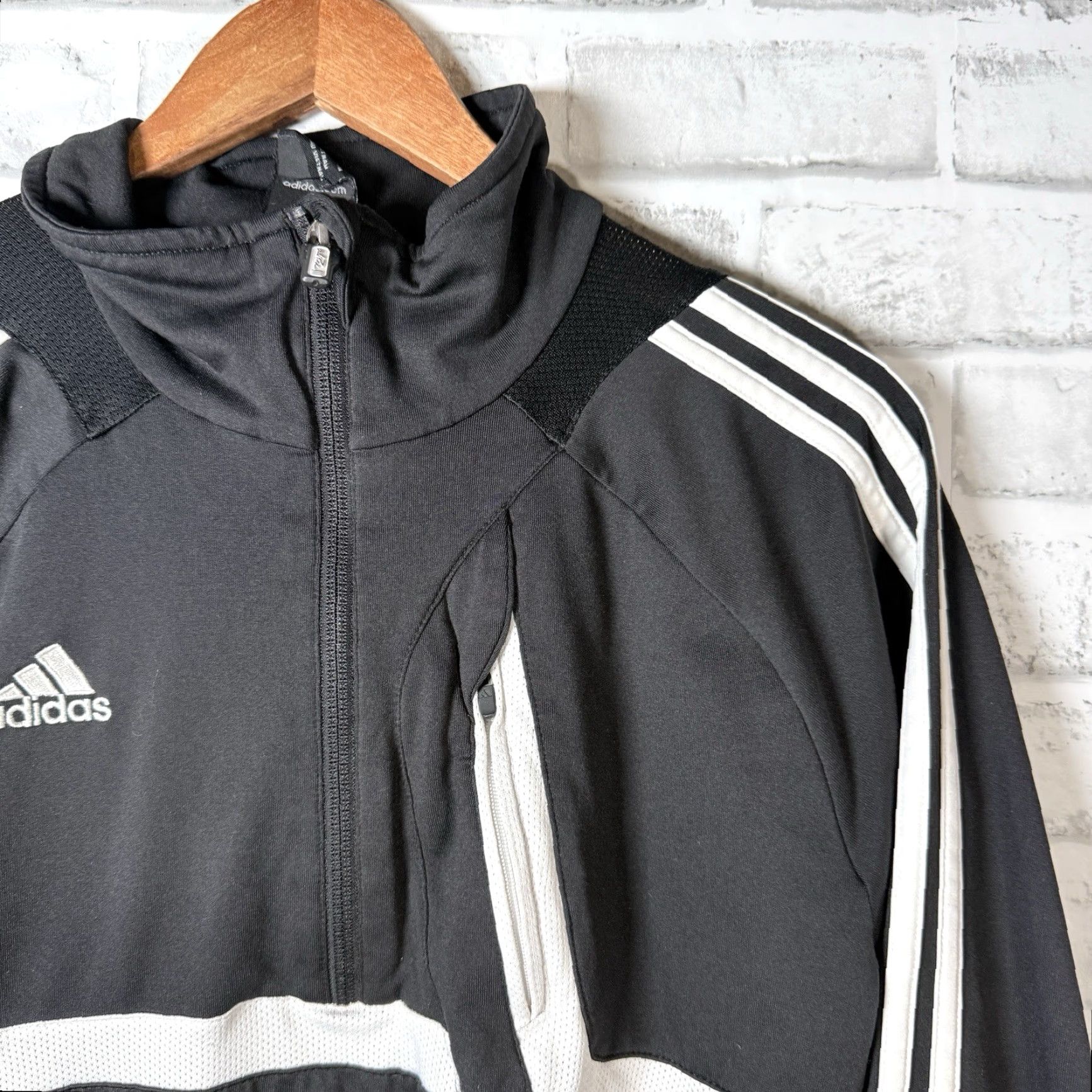 Adidas Adidas Climacool Pullover Shirt Mens Size M Black Half Zip Athletic Size US M / EU 48-50 / 2 - 2 Thumbnail