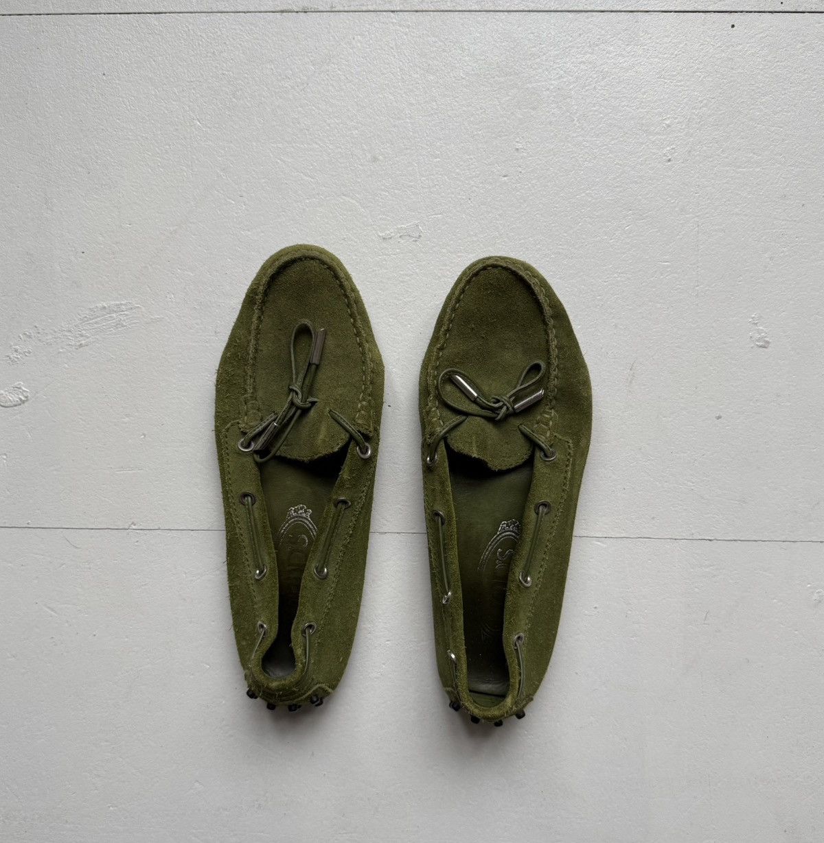 Tod's Tod’s Flats Green Size US 6 / IT 36 - 1 Thumbnail