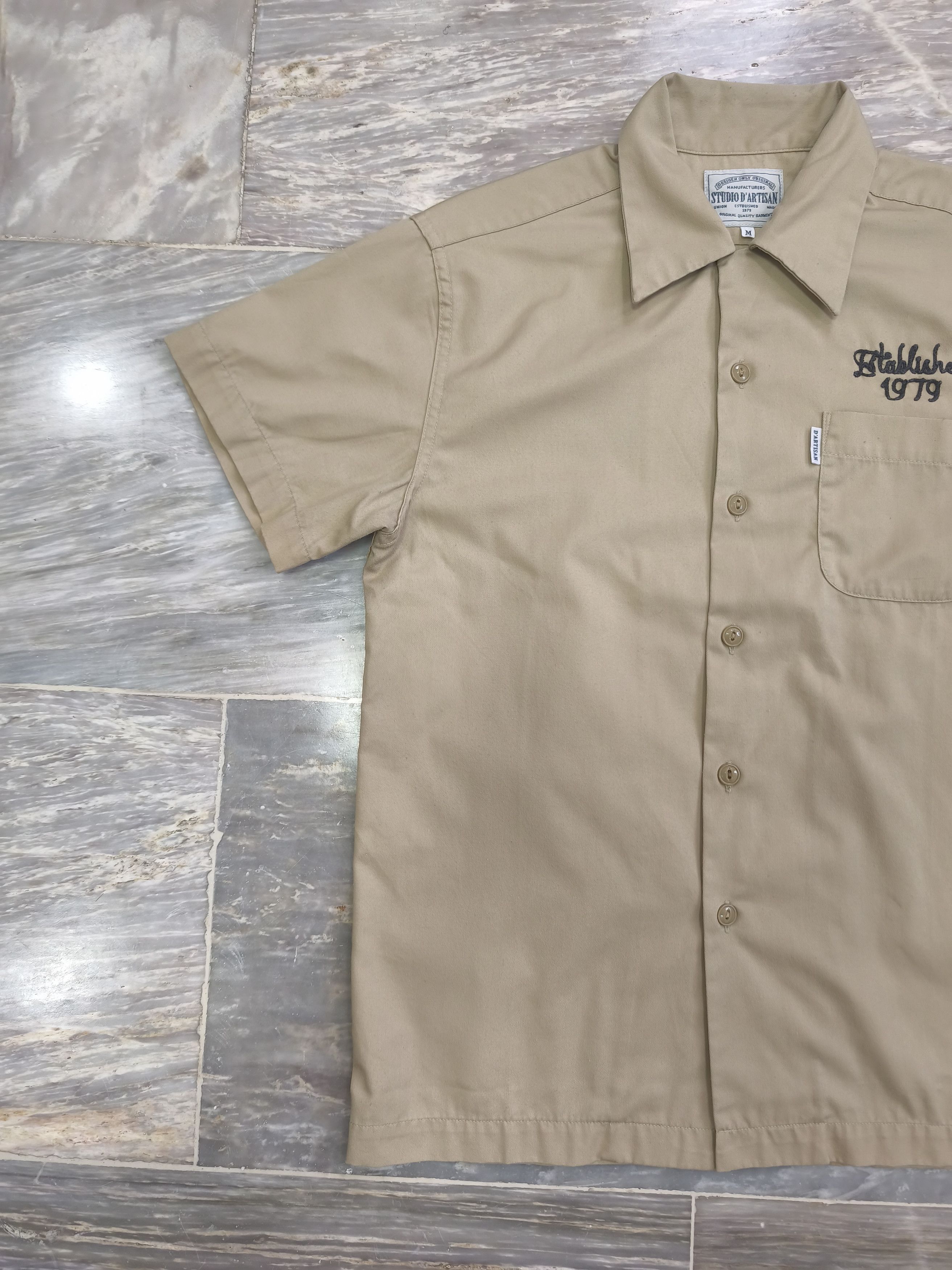 Studio D'Artisan Studio D' Artisan Bowling Shirt Size US M / EU 48-50 / 2 - 2 Thumbnail