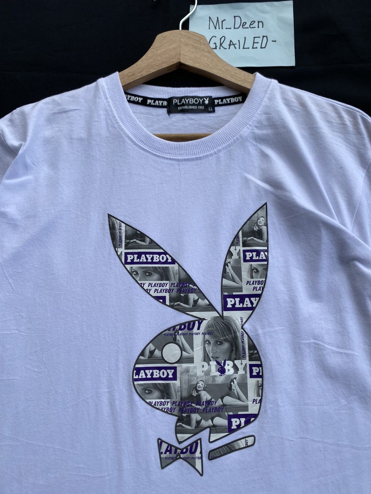 Playboy Rare Vintage Playboy Big Bunny Logo Tshirt Size US M / EU 48-50 / 2 - 10 Thumbnail