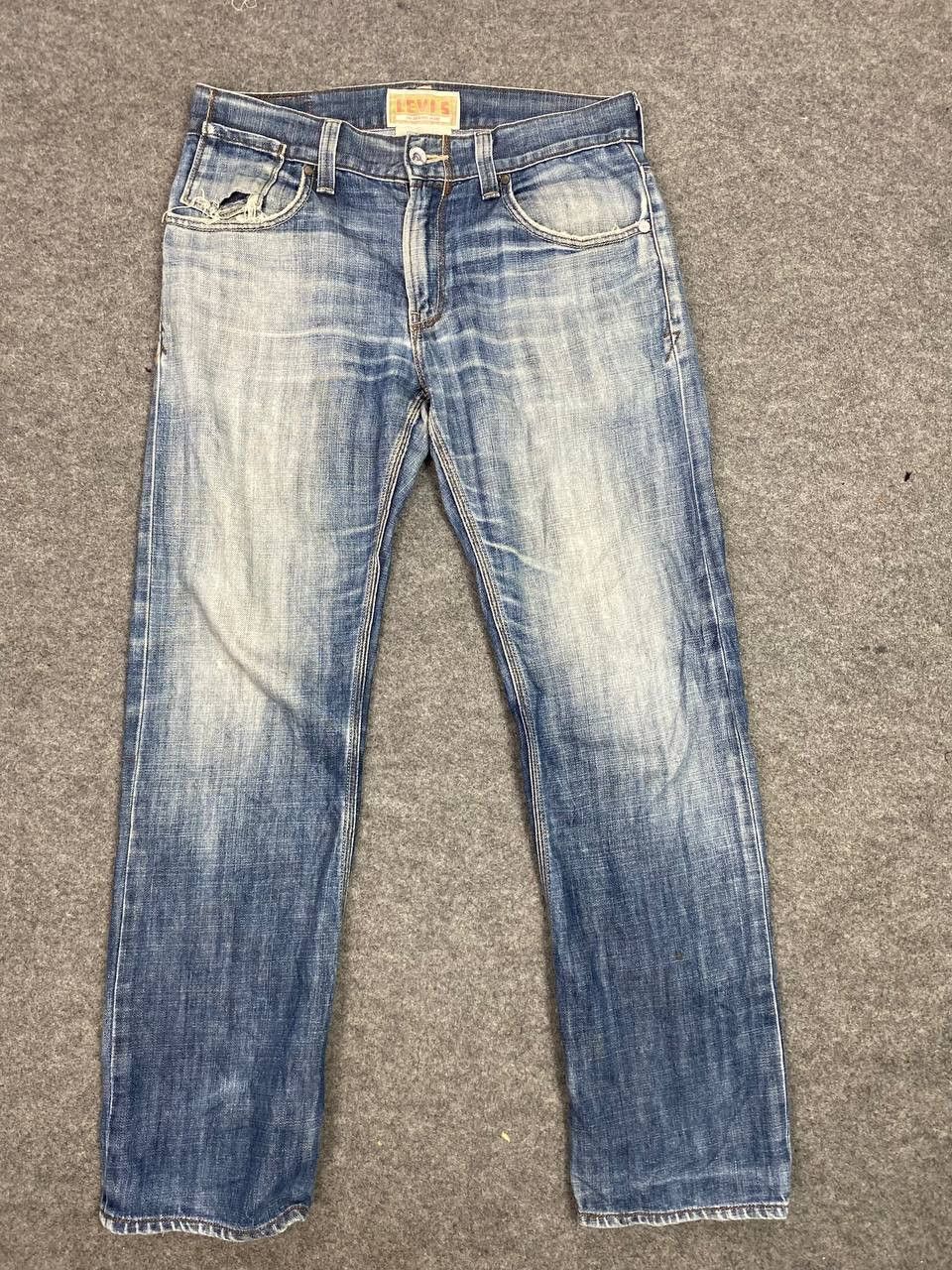 Levi's vintage levis slim straight distressed denim nice design Size US 36 / EU 52 - 9 Thumbnail