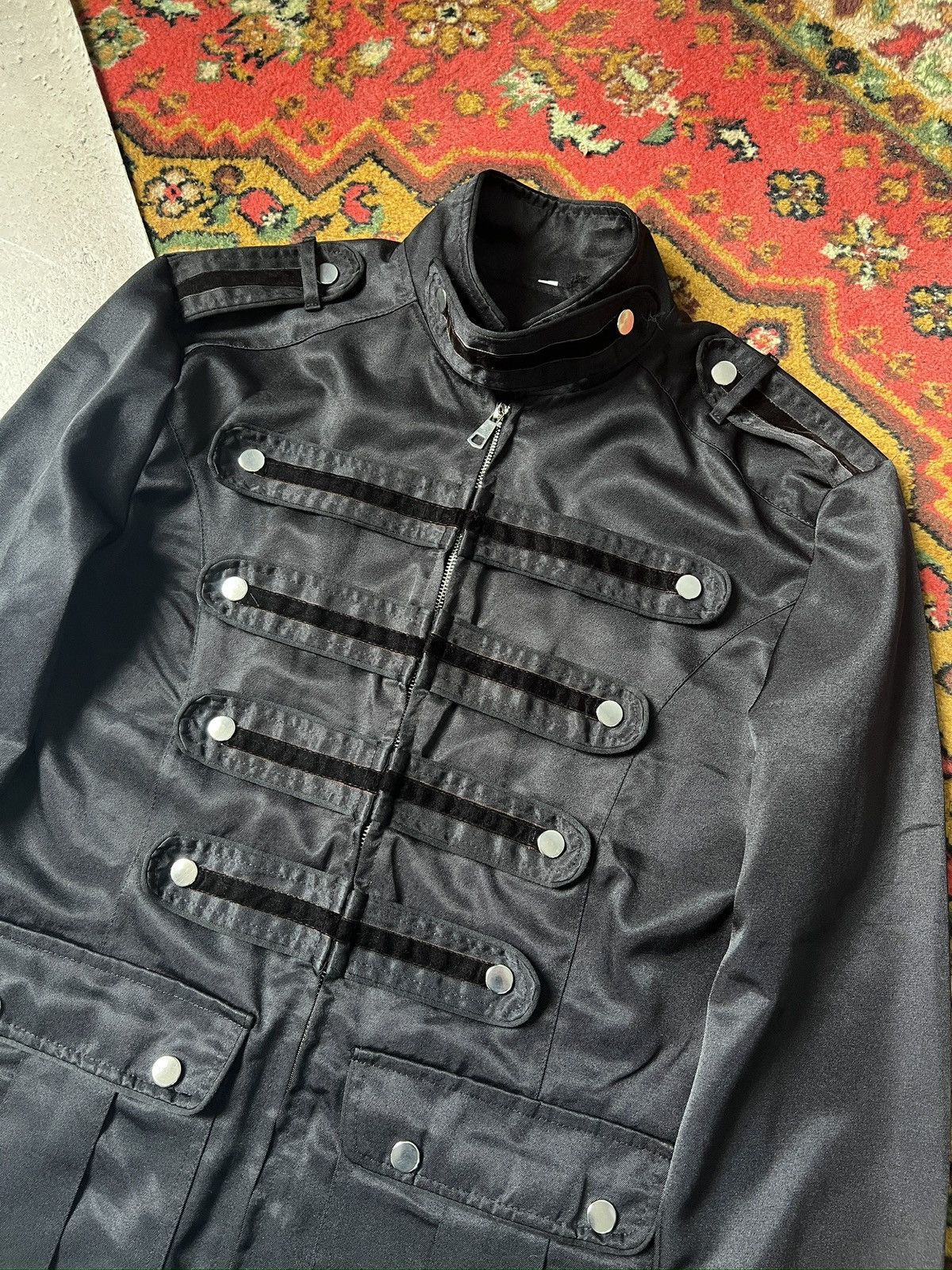 Hysteric Glamour Hysteric glamour style black opium y2k napoleon jacket Size US L / EU 52-54 / 3 - 2 Thumbnail