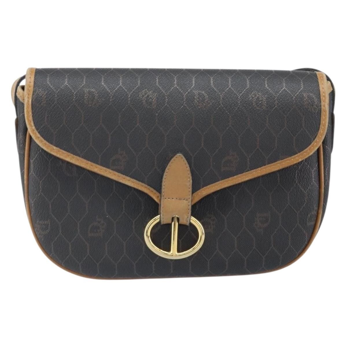 Dior Christian Dior Vintage Honeycomb Canvas and Leather Size ONE SIZE - 1 Thumbnail