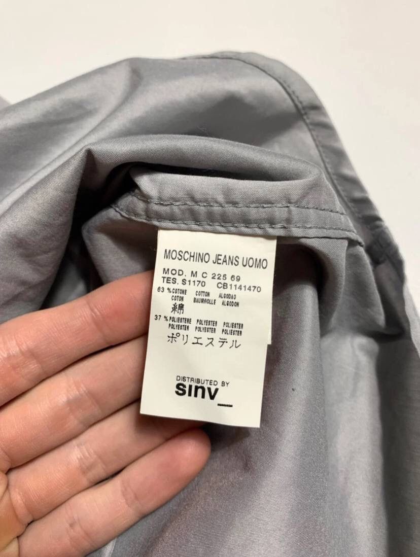 Moschino Crazy Moschino Jeans Shirt men’s size L Size US L / EU 52-54 / 3 - 10 Thumbnail