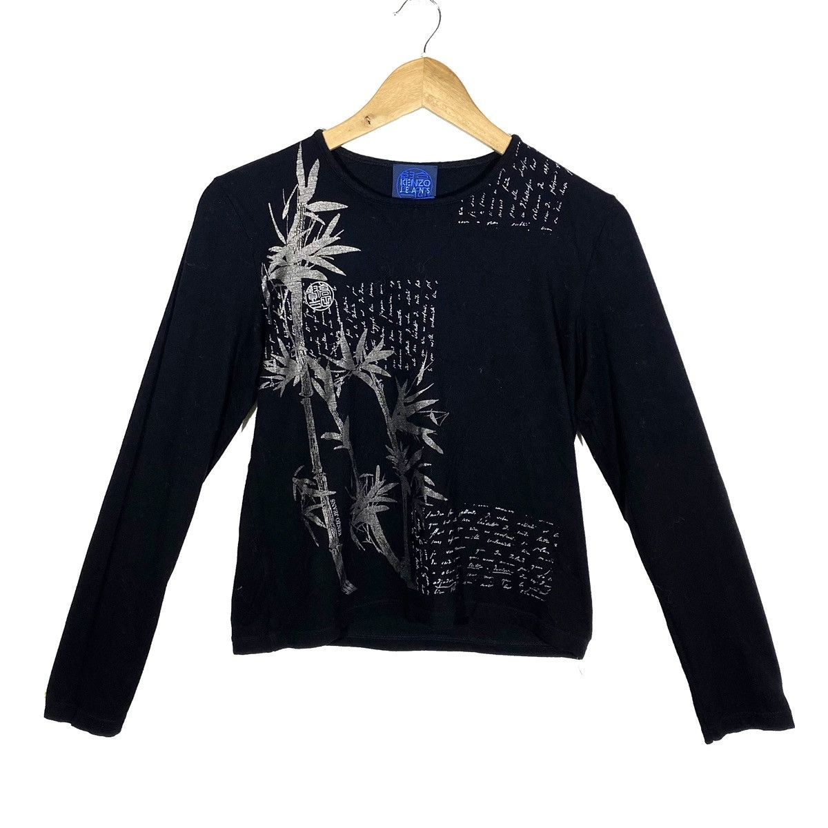 Kenzo Stretch Top Graphique y2k Cyber Vintage 2000’s Kenzo Jeans Size M / US 6-8 / IT 42-44 - 1 Thumbnail