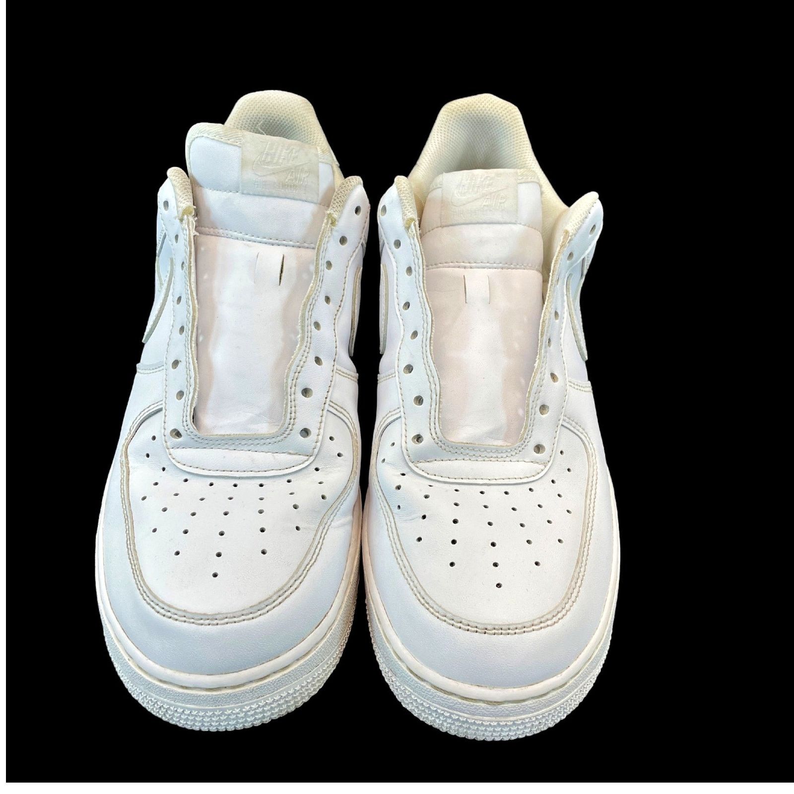 Nike Nike Men's Air Force One CW2288-111 '07 Triple White Shoe Size US 12 / EU 45 - 3 Thumbnail