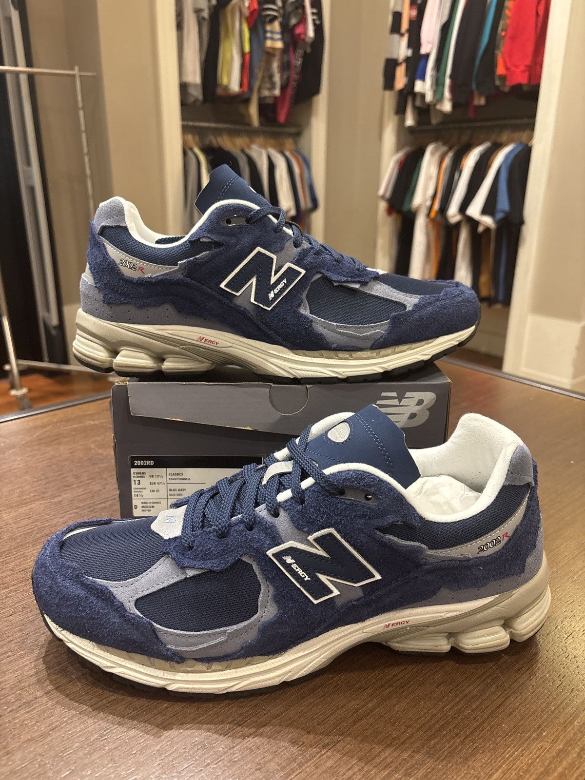 New Balance New Balance 2002R Protection Pack Navy Grey