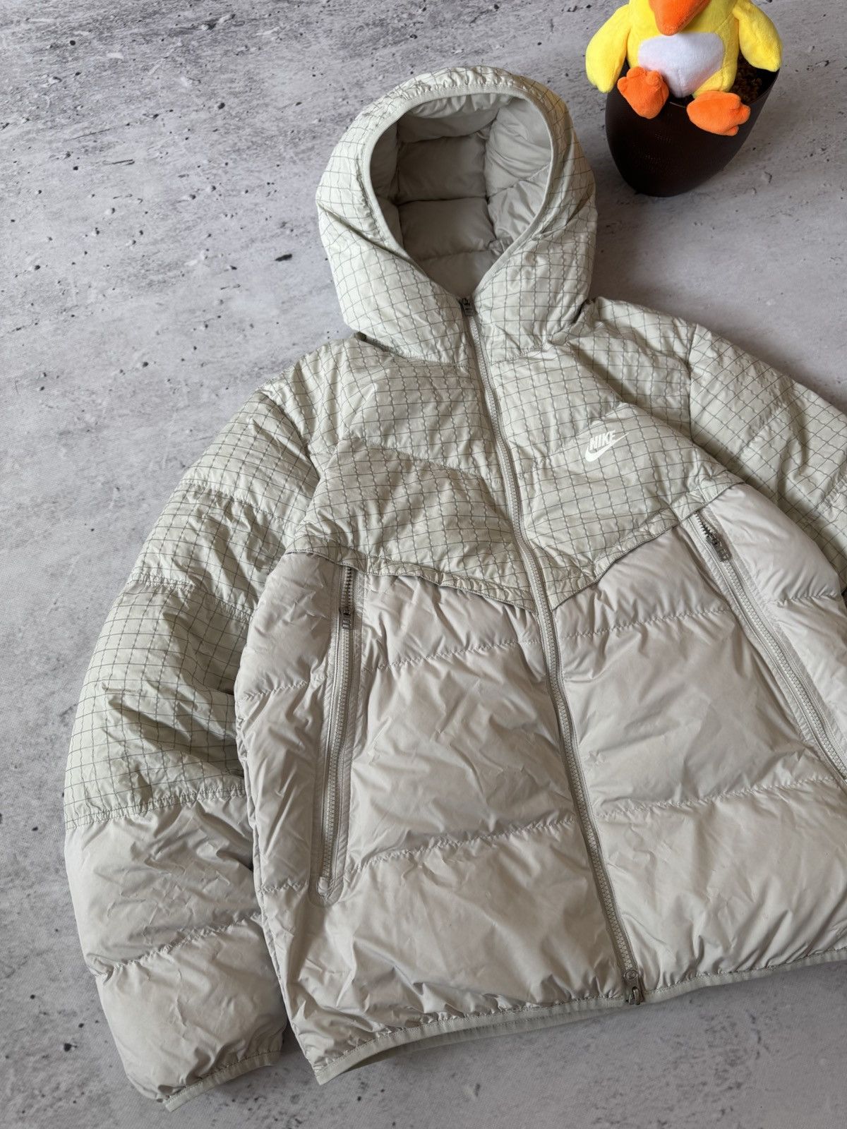 Japanese Brand × Nike NIKE VINTAGE PUFFER DOWN JACKET Size US M / EU 48-50 / 2 - 2 Thumbnail