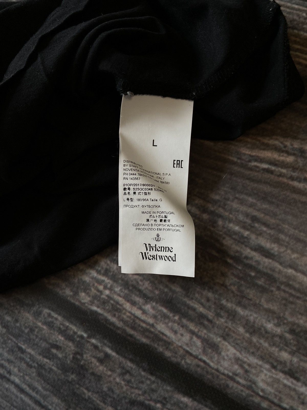 Vivienne Westwood Vivienne Westwood basic embroidered logo t-shirt Size US L / EU 52-54 / 3 - 7 Thumbnail