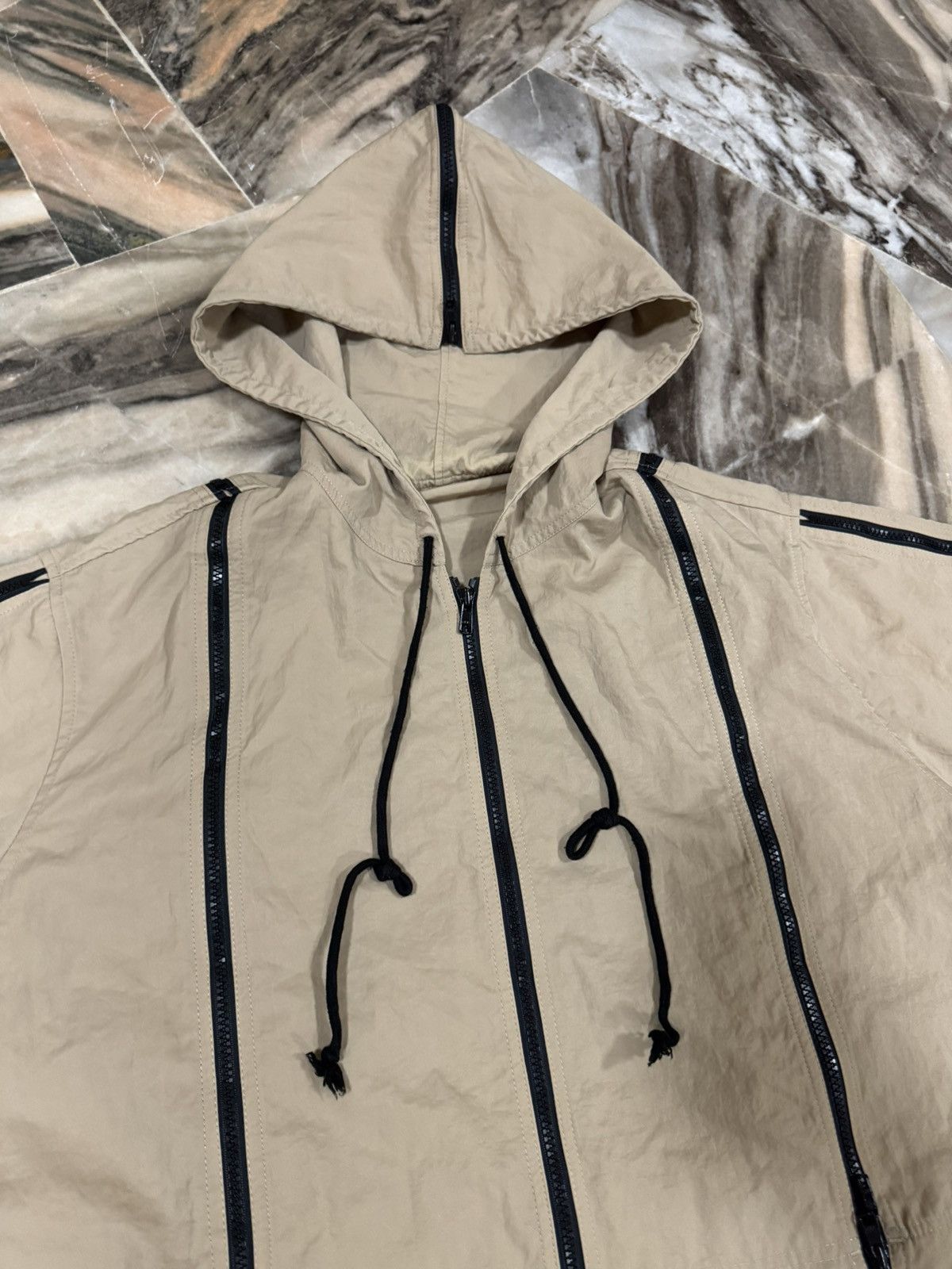 Yohji Yamamoto Yohji Yamamoto Bondage Zipper Long Jacket Size US L / EU 52-54 / 3 - 5 Thumbnail