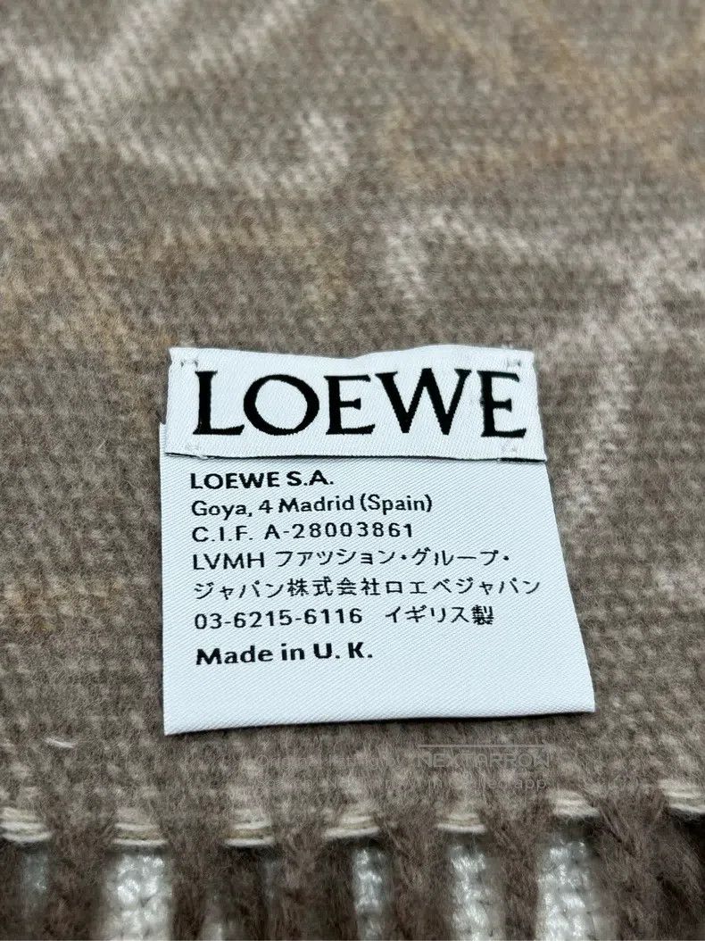 Loewe Loewe Cuff, oatmeal color, milk tea color, cashmere and wo Size ONE SIZE - 5 Thumbnail
