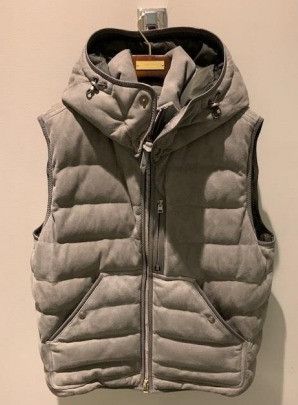o1w1db11023 Puffer Vest in Grey